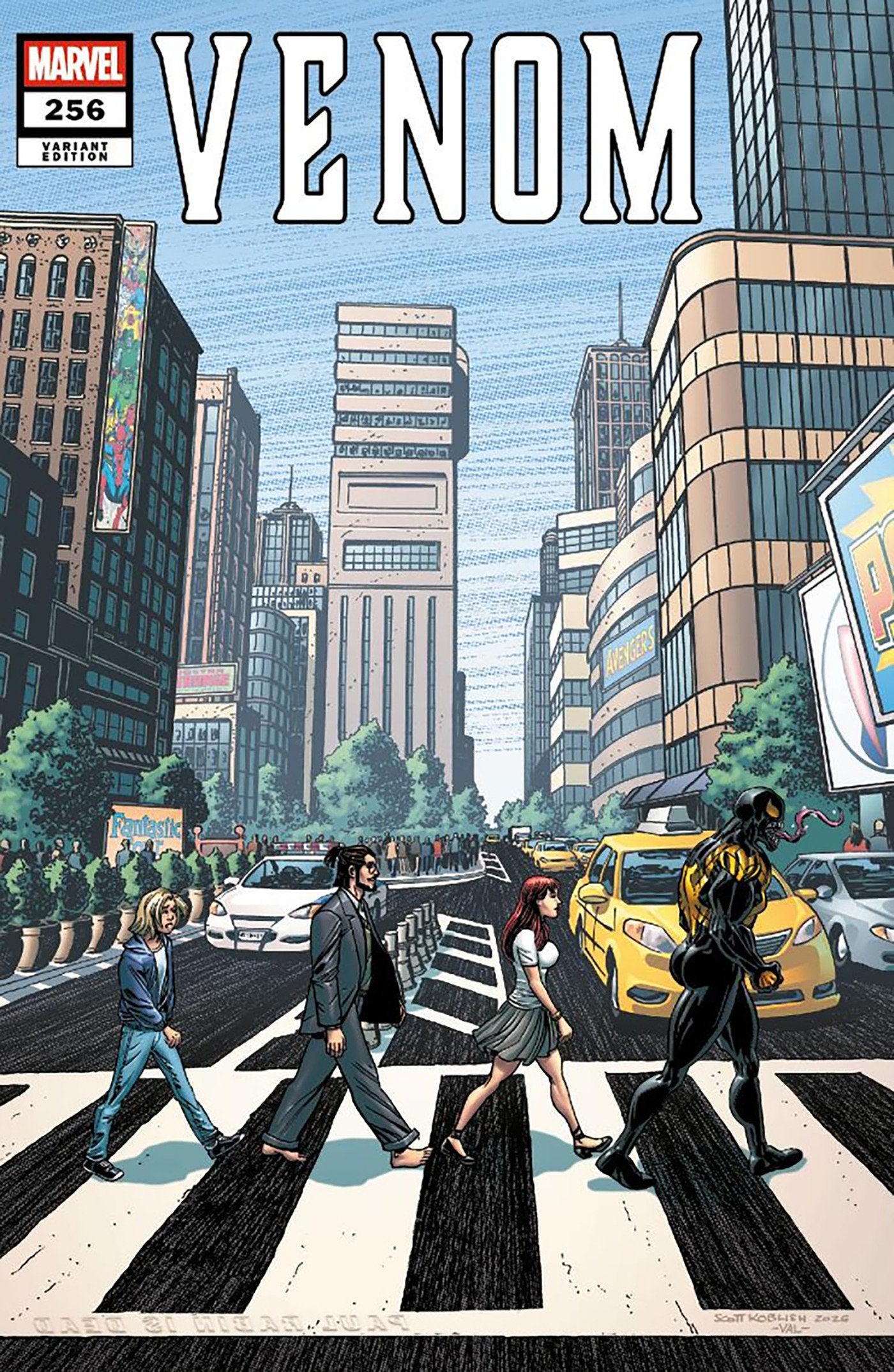 VENOM #256 SCOTT KOBLISH SPOILER VARIANT [DS]