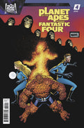 PLANET OF THE APES VS. FANTASTIC FOUR #4 MIKE HAWTHORNE VARIANT
