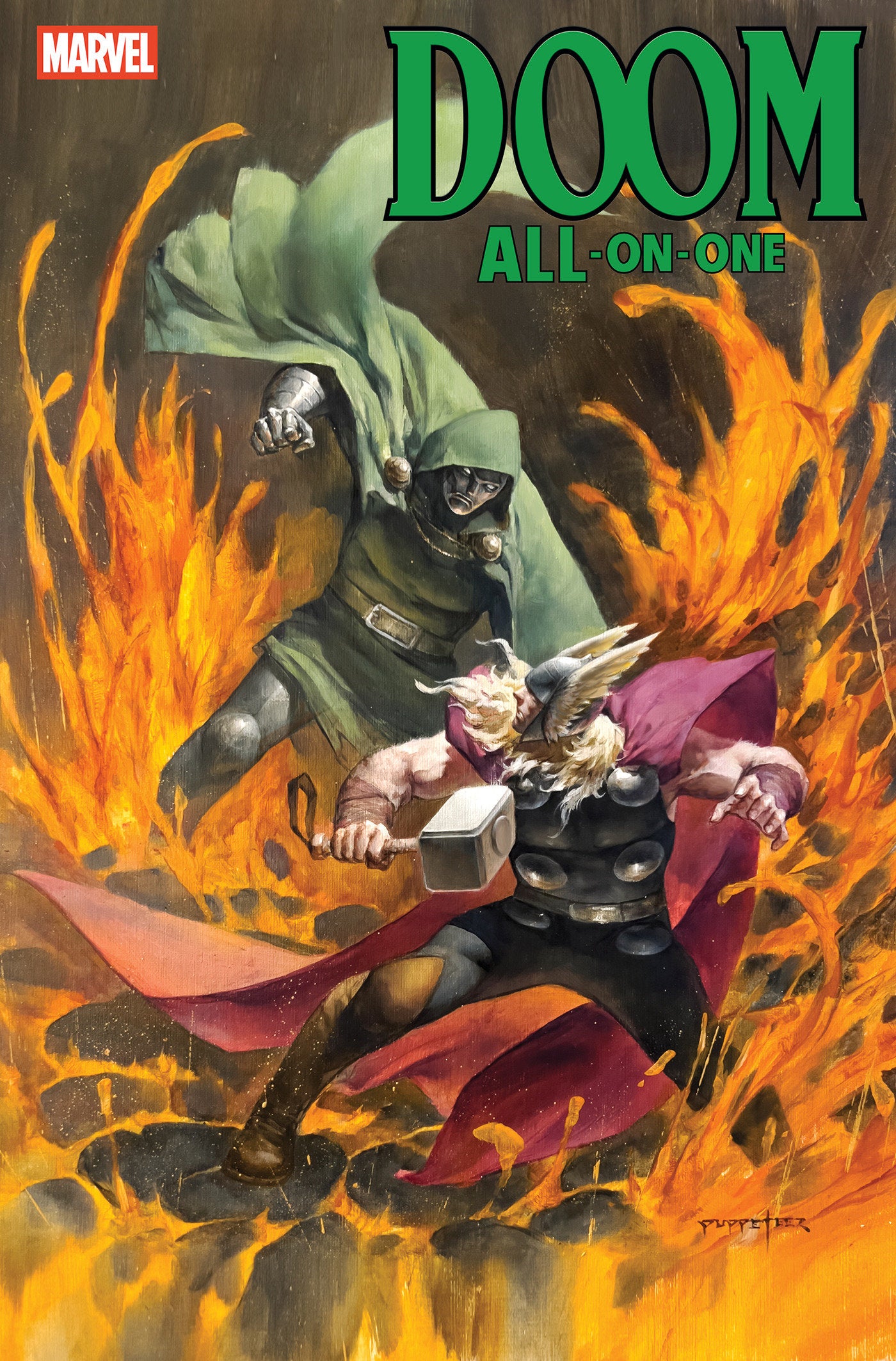 Doom All-On-One #1 Puppeteer Lee Foil Variant