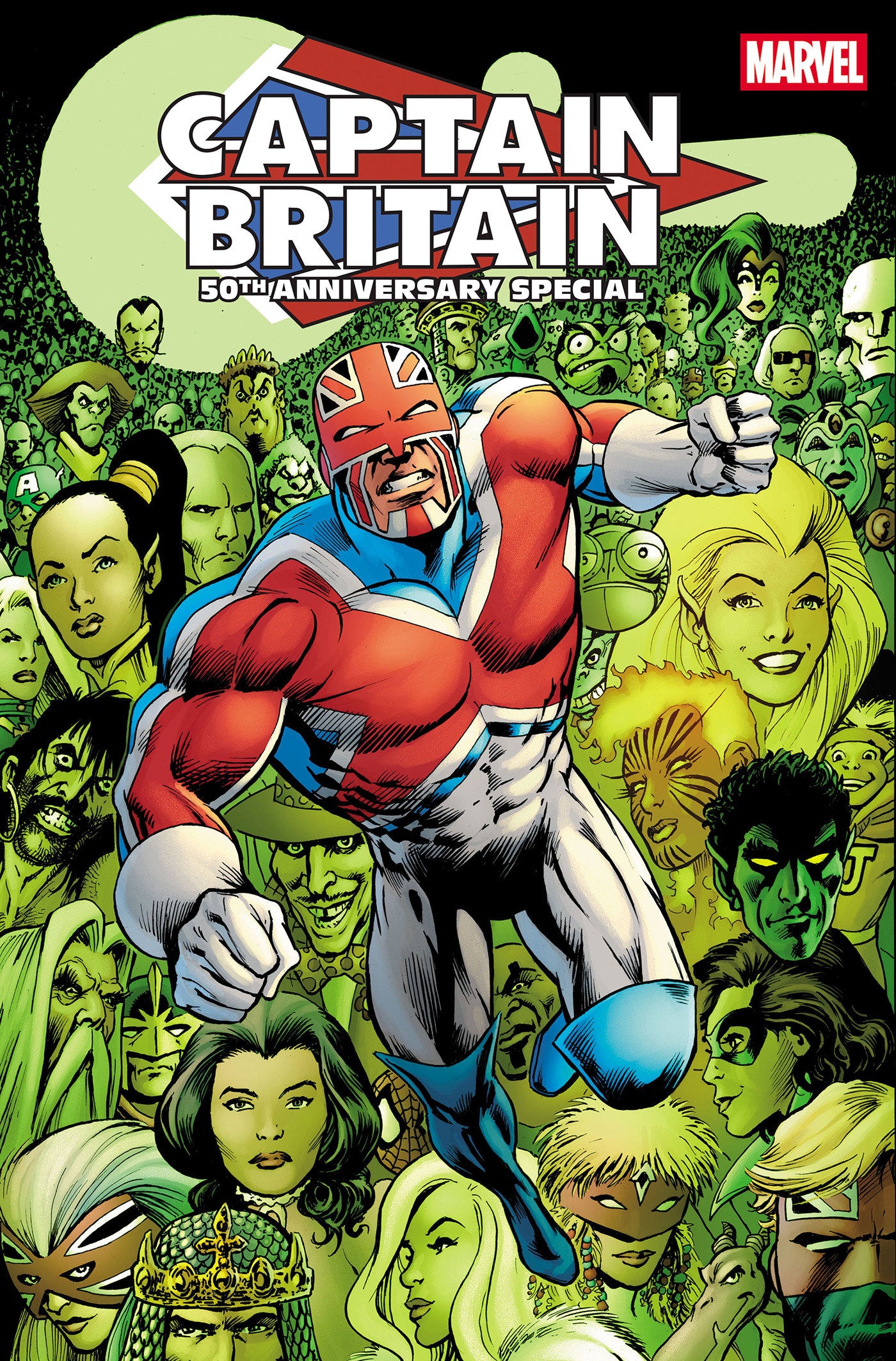 Captain Britain 50Th Anniversary Special #1