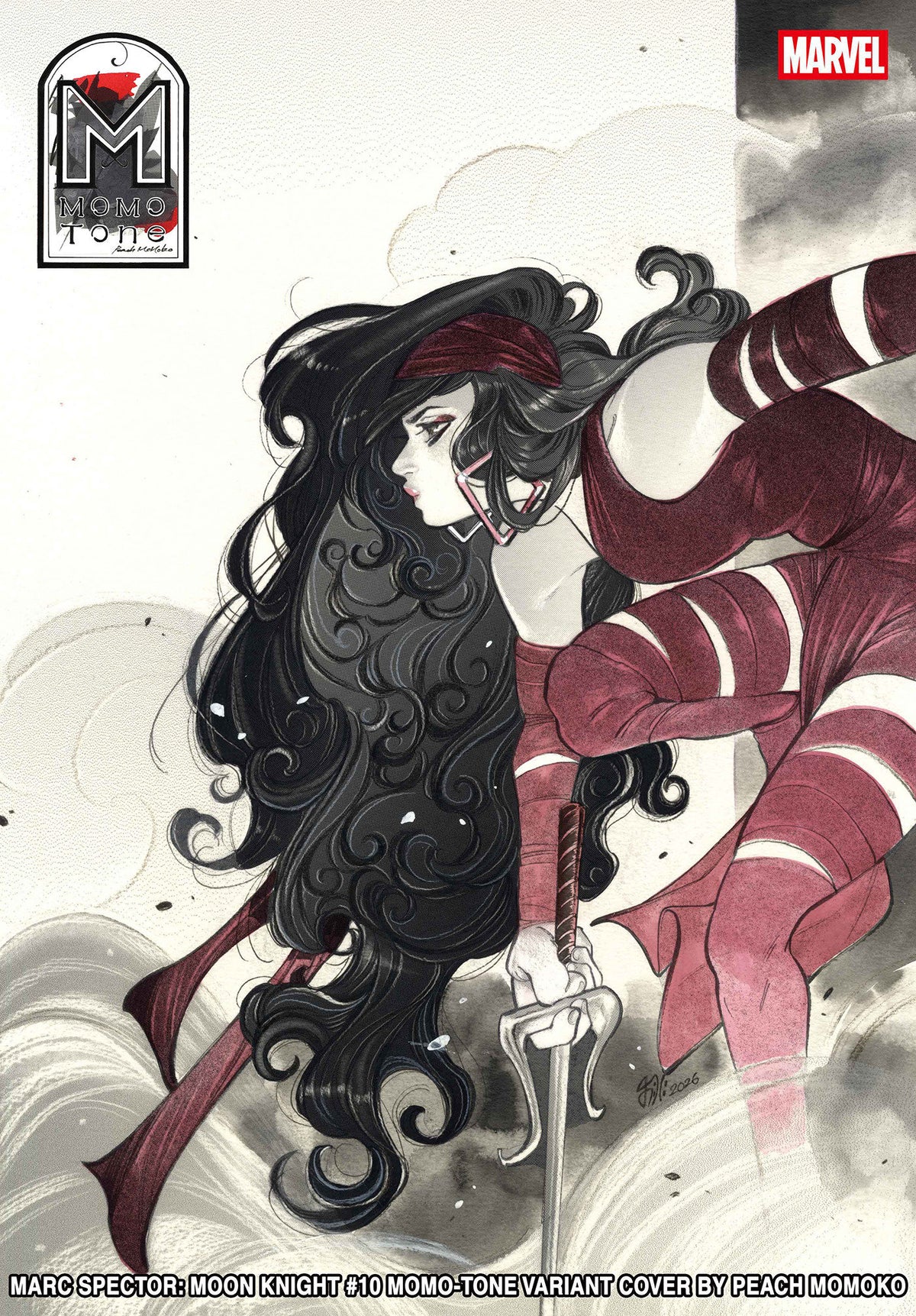 Marc Spector: Moon Knight #10 Peach Momoko Momo-Tone Variant