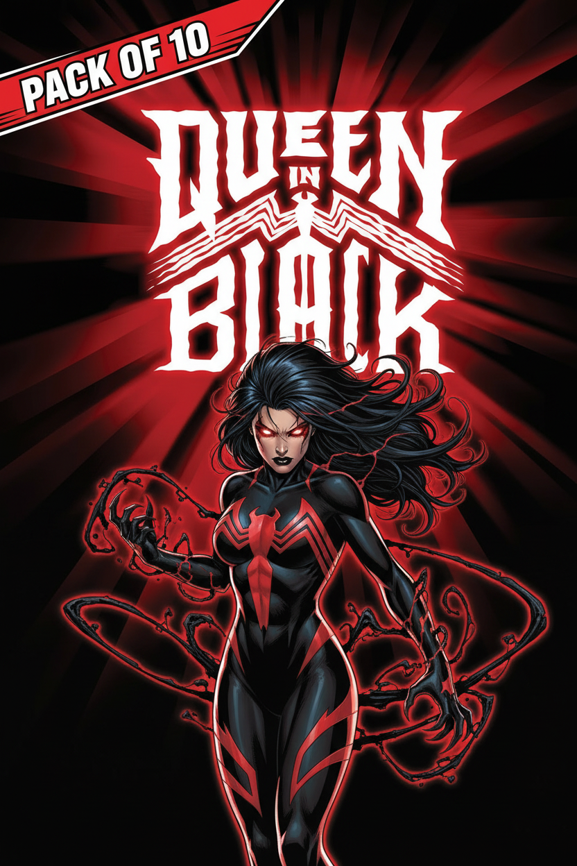 Bundle in Black - 10-pack of Queen in Black #1 True Believer Blind Bags