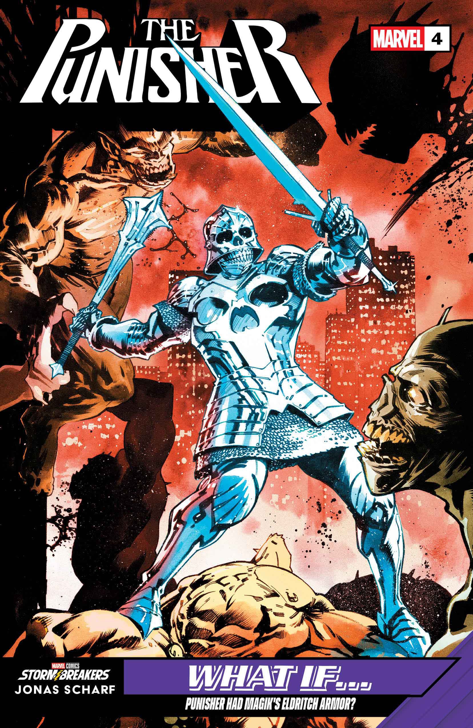 PUNISHER #4 JONAS SCHARF WHAT IF...? VARIANT