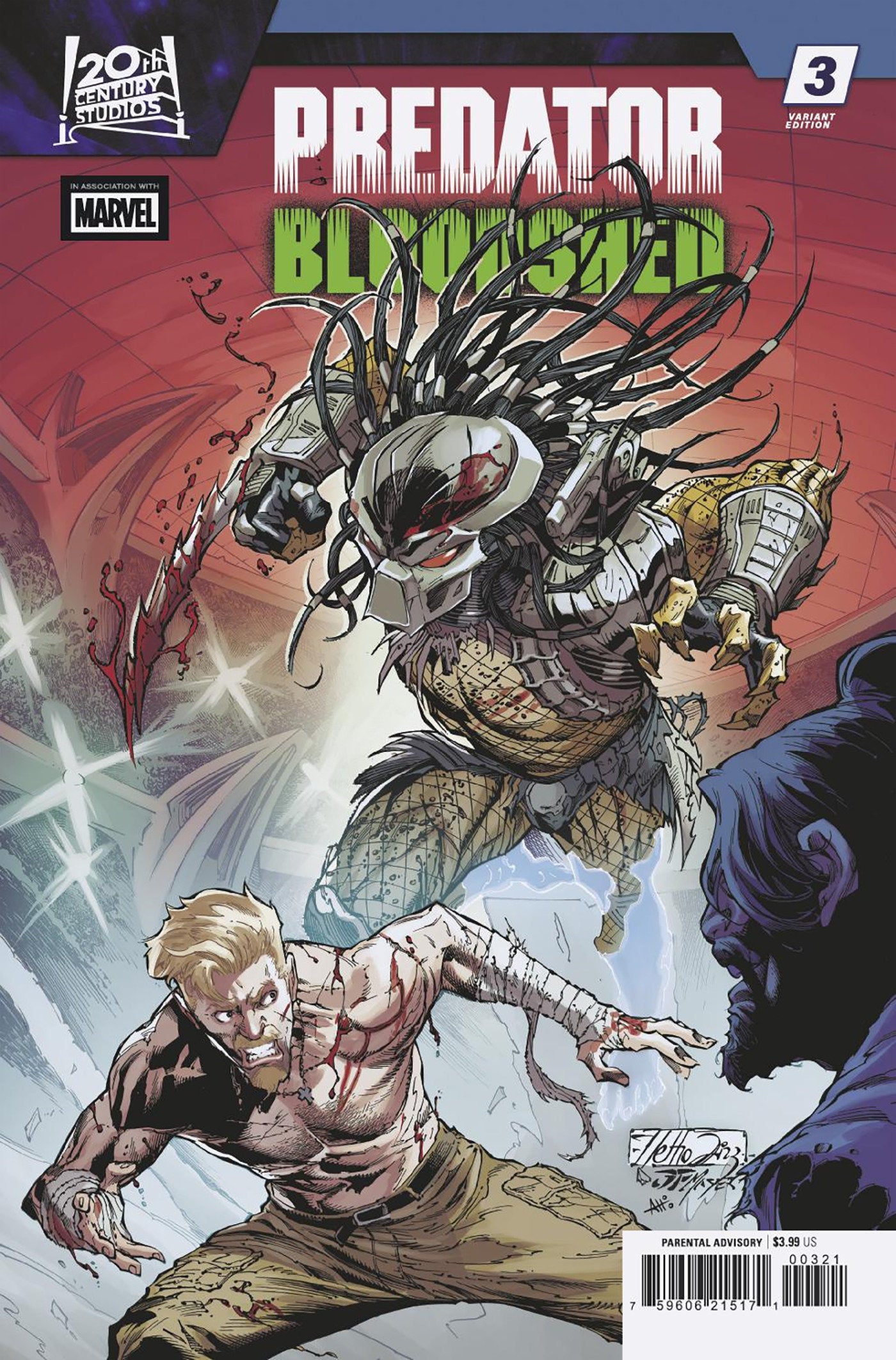 PREDATOR: BLOODSHED #3 NETHO DIAZ VARIANT