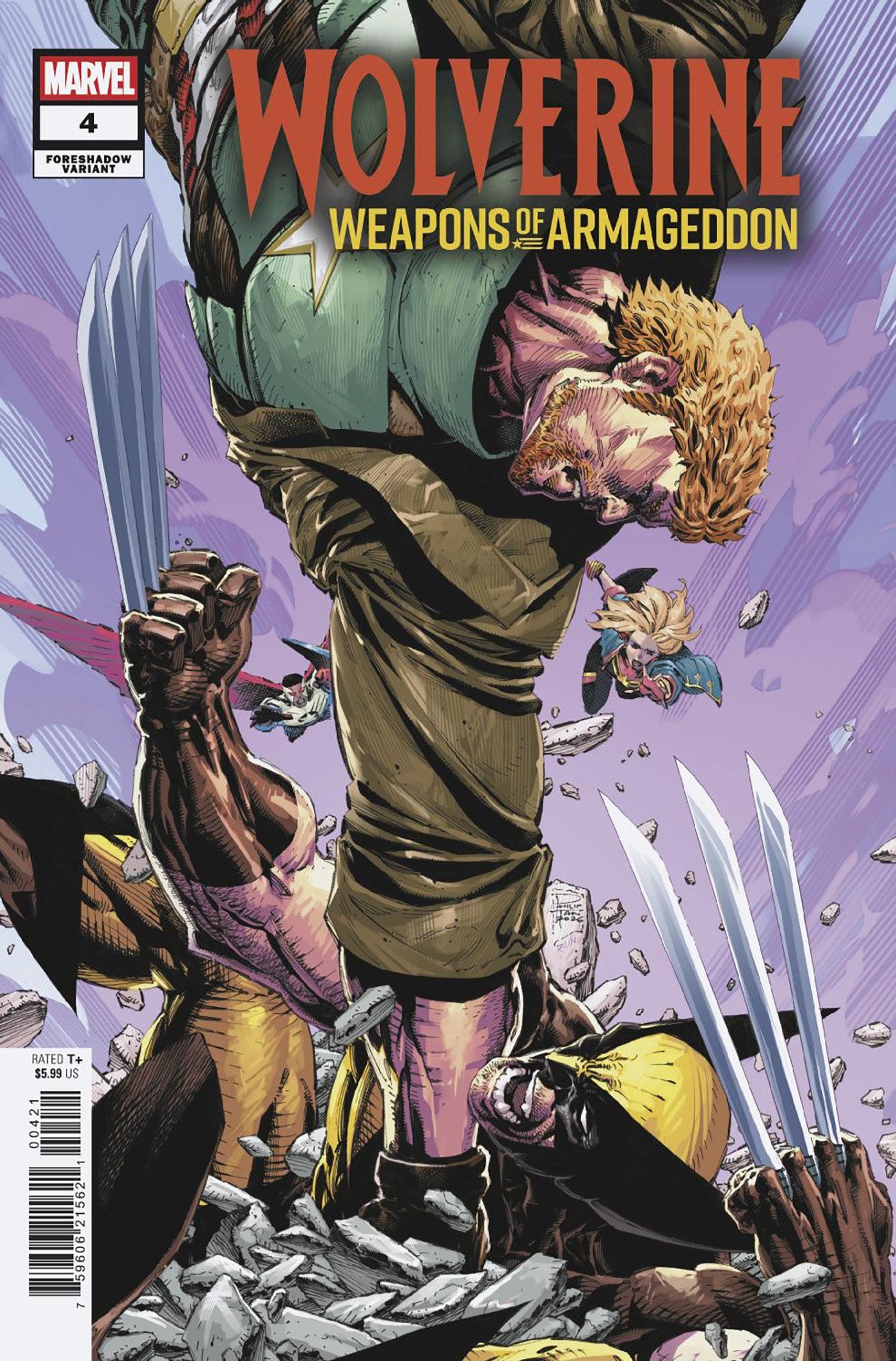 WOLVERINE: WEAPONS OF ARMAGEDDON #4 PHILIP TAN FORESHADOW VARIANT