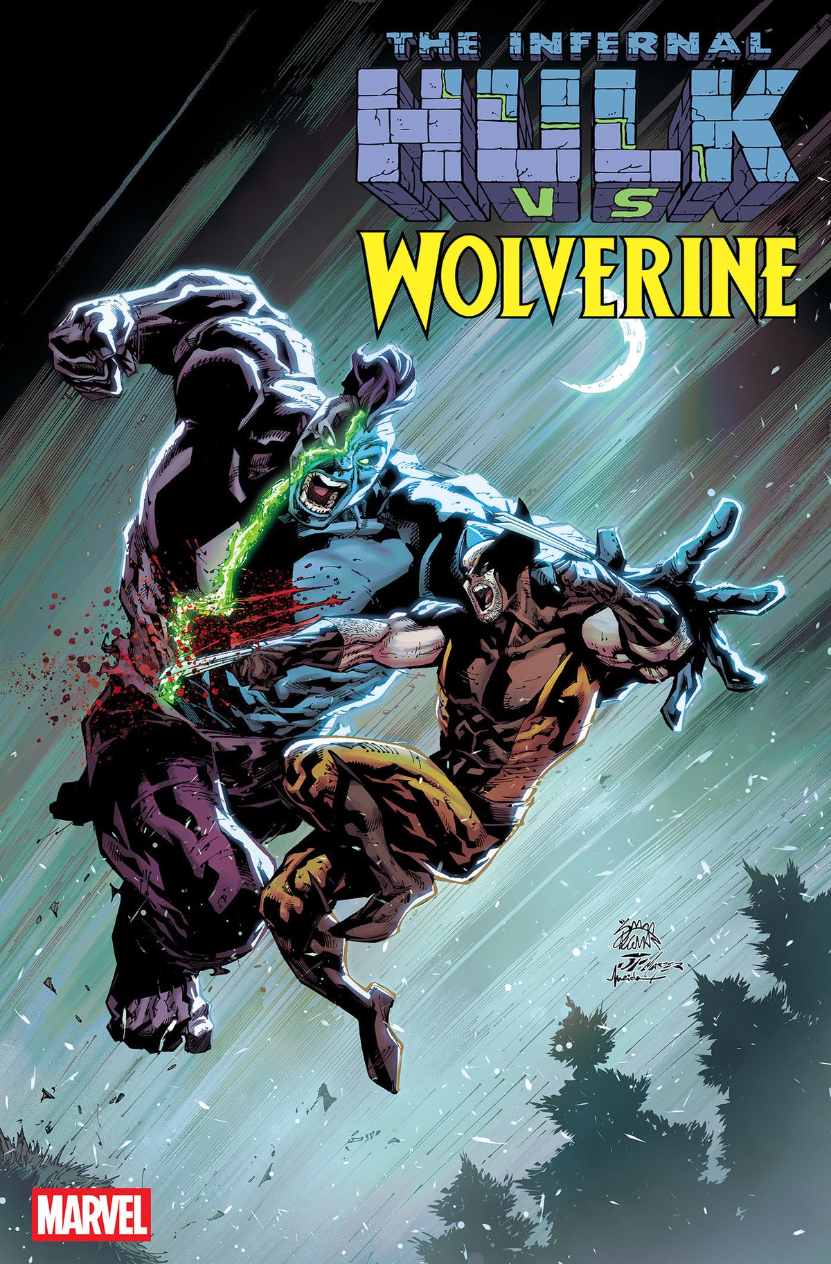 Infernal Hulk Vs. Wolverine #1 Ryan Stegman Variant