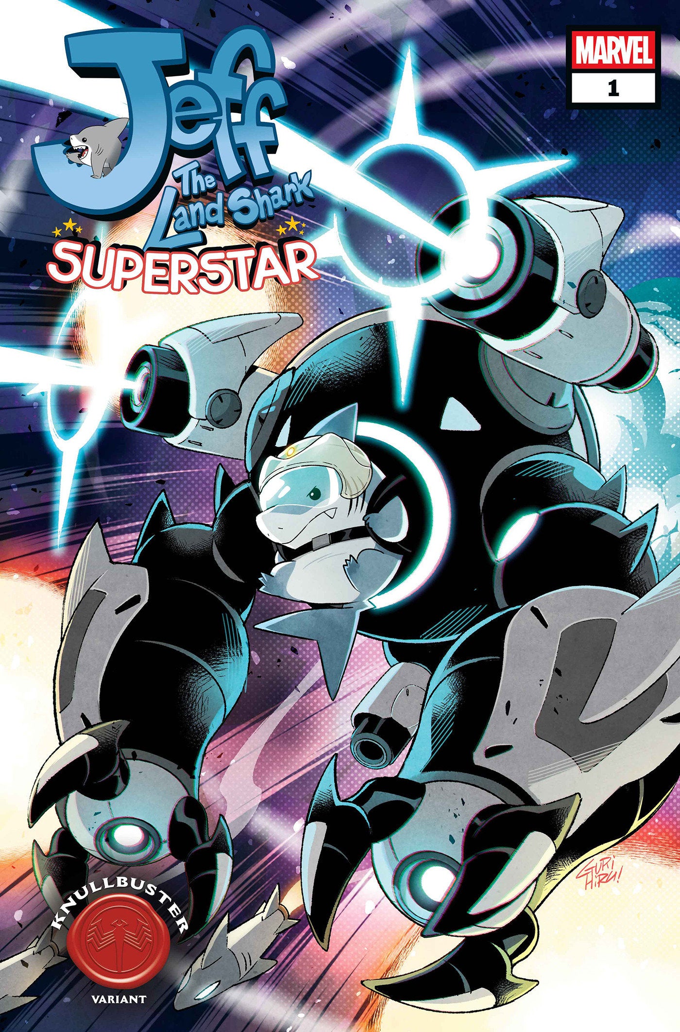 JEFF THE LAND SHARK: SUPERSTAR #1 GURIHIRU KNULLBUSTER VARIANT