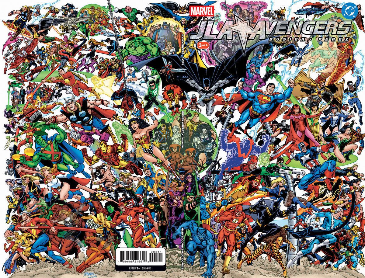 Jla/Avengers #3 Facsimile Edition Wraparound Cover