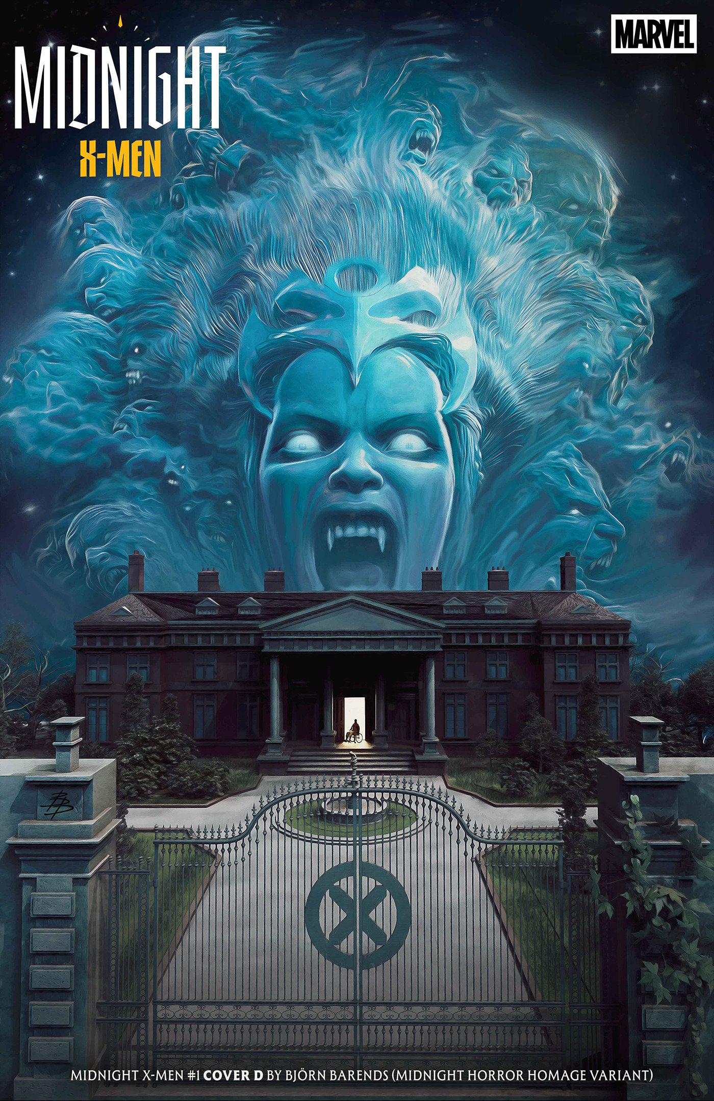 Midnight X-Men #1 Cover D Bjorn Barends Midnight Horror Homage Variant