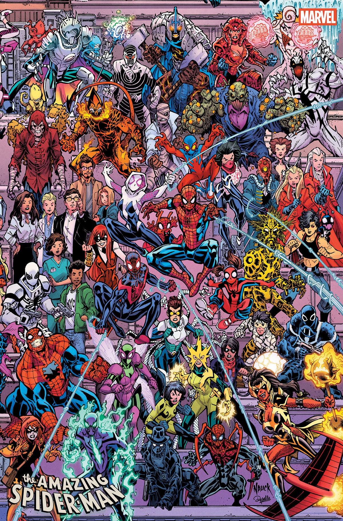 Amazing Spider-Man #1003 Todd Nauck 4-Part Connecting Legacy Variant