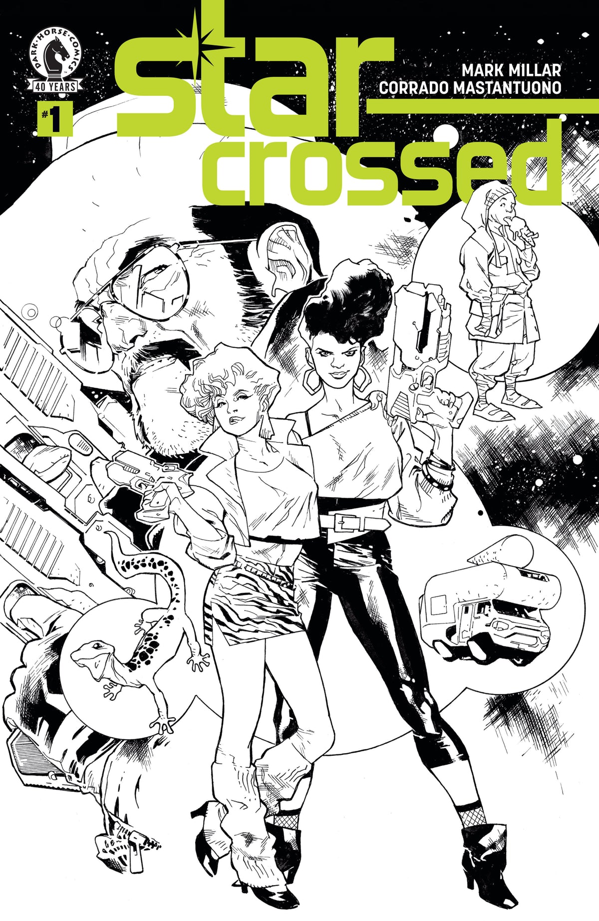 Star-Crossed #1 (CVR D) (B&W) (Stuart Immonen)