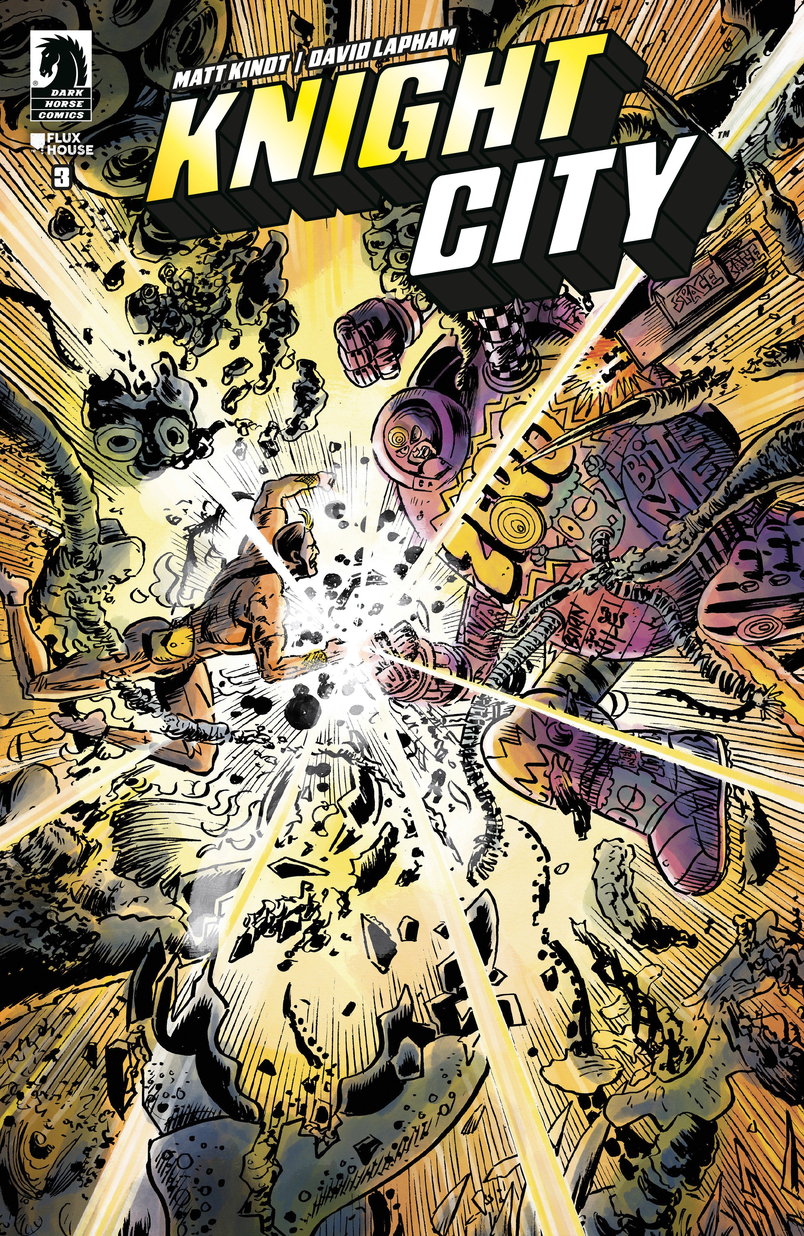 Knight City #3 (CVR A) (David Lapham)