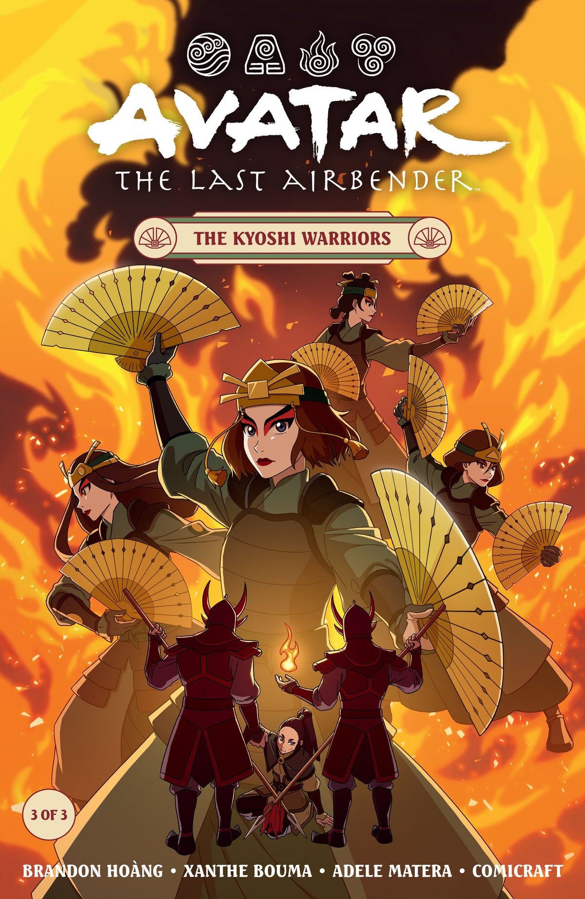 Avatar: The Last Airbender--The Kyoshi Warriors #3 (CVR A) (Danielle Weires)