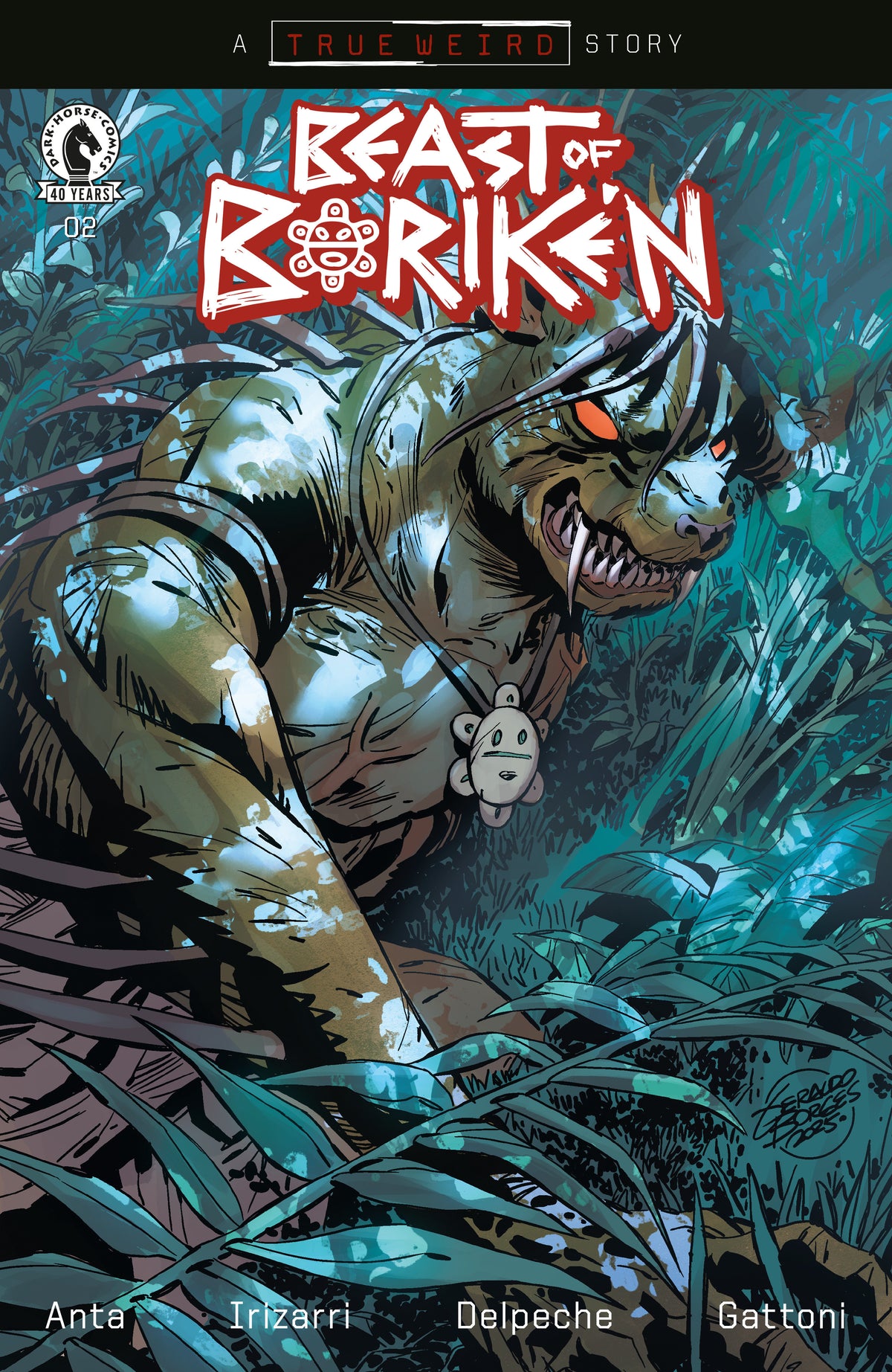 The Beast Of Boriken #2 (CVR B) (Geraldo Borges)