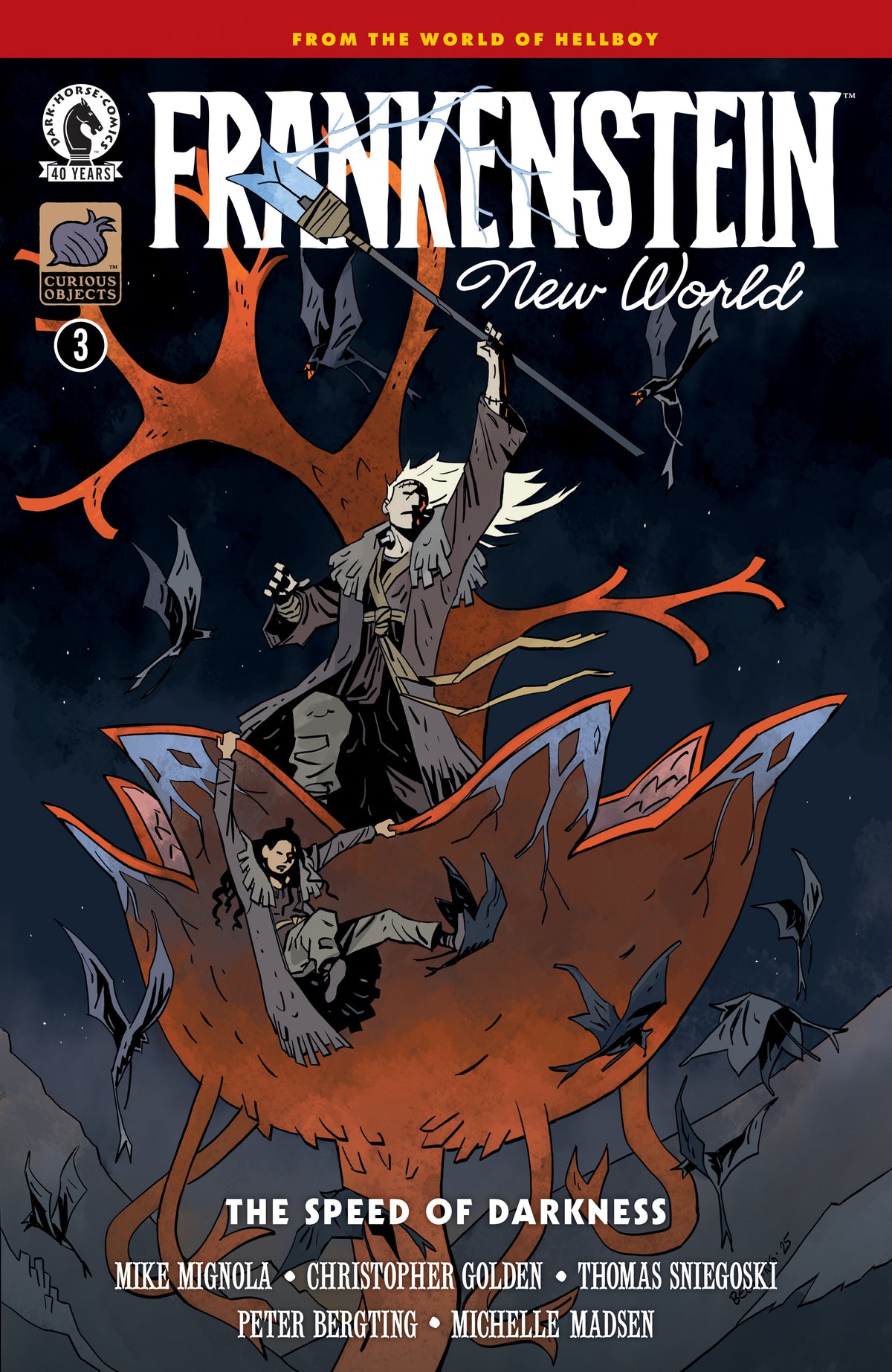 Frankenstein: New World--The Speed Of Darkness #3 (CVR A) (Peter Bergting)