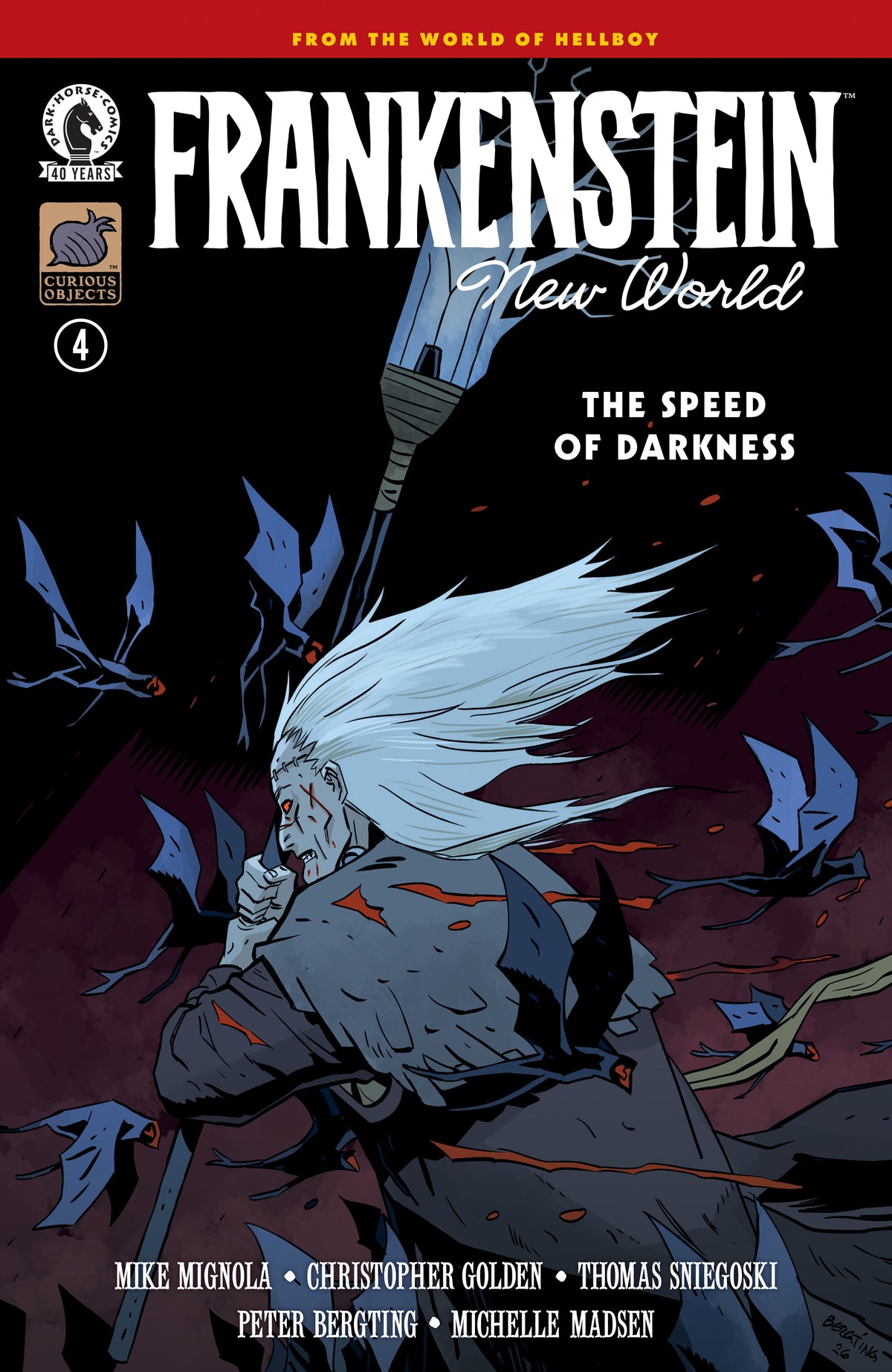 Frankenstein: New World--The Speed Of Darkness #4 (CVR A) (Peter Bergting)