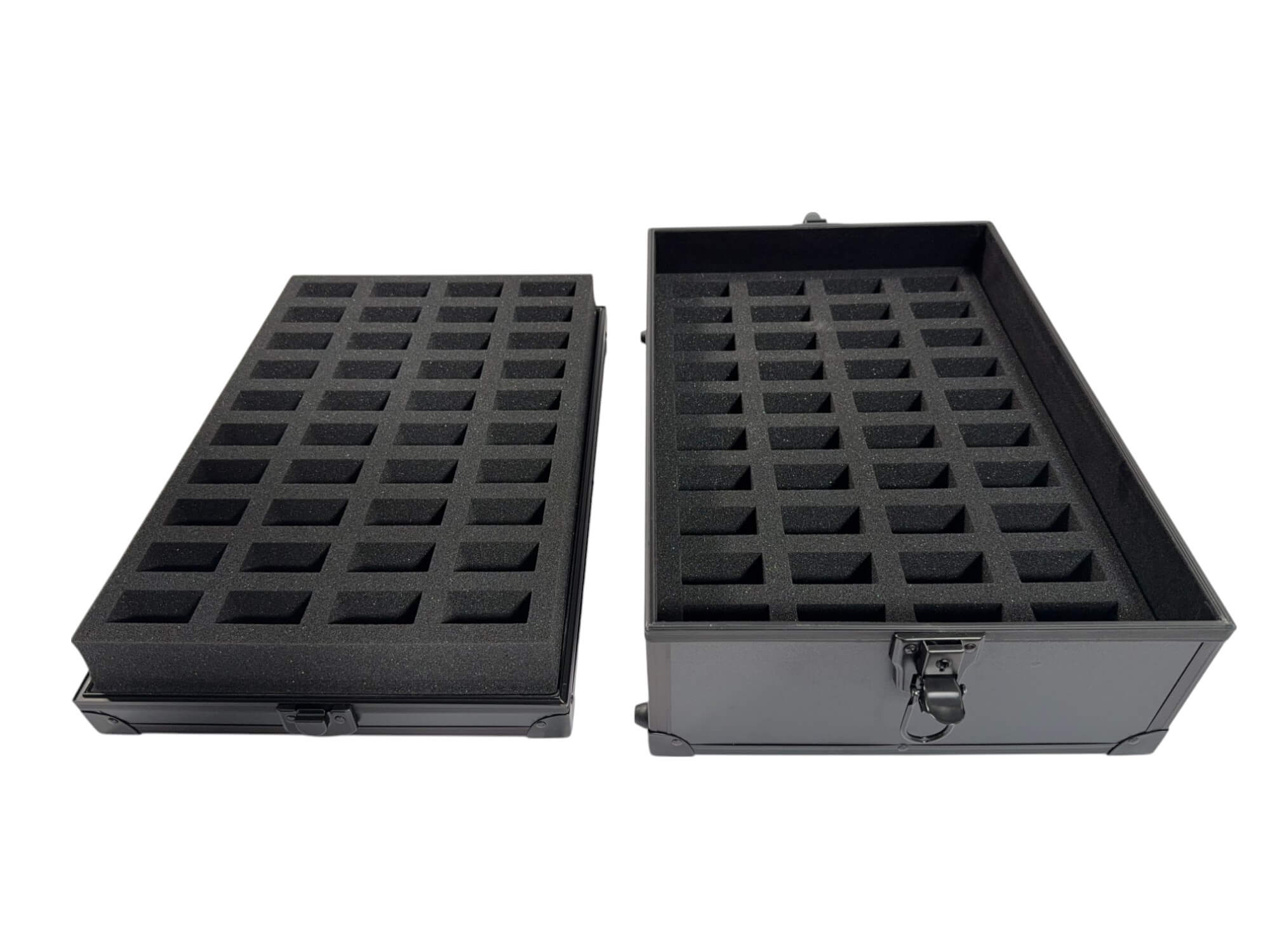 80-Slot EVORETRO Miniature Storage Case with Customizable Foam