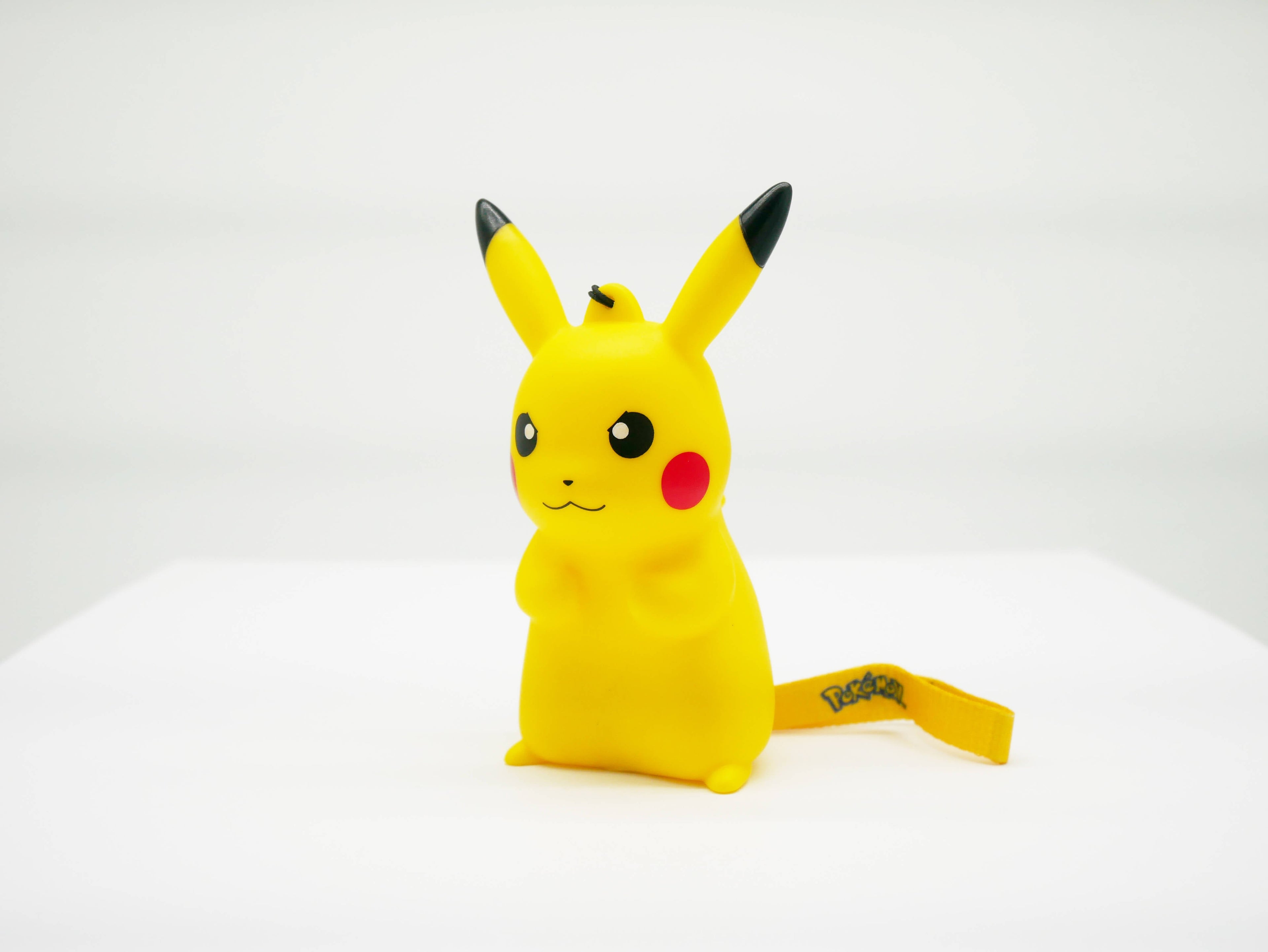 Light-Up Figurine Pokémon Pikachu Grumpy with handstrap