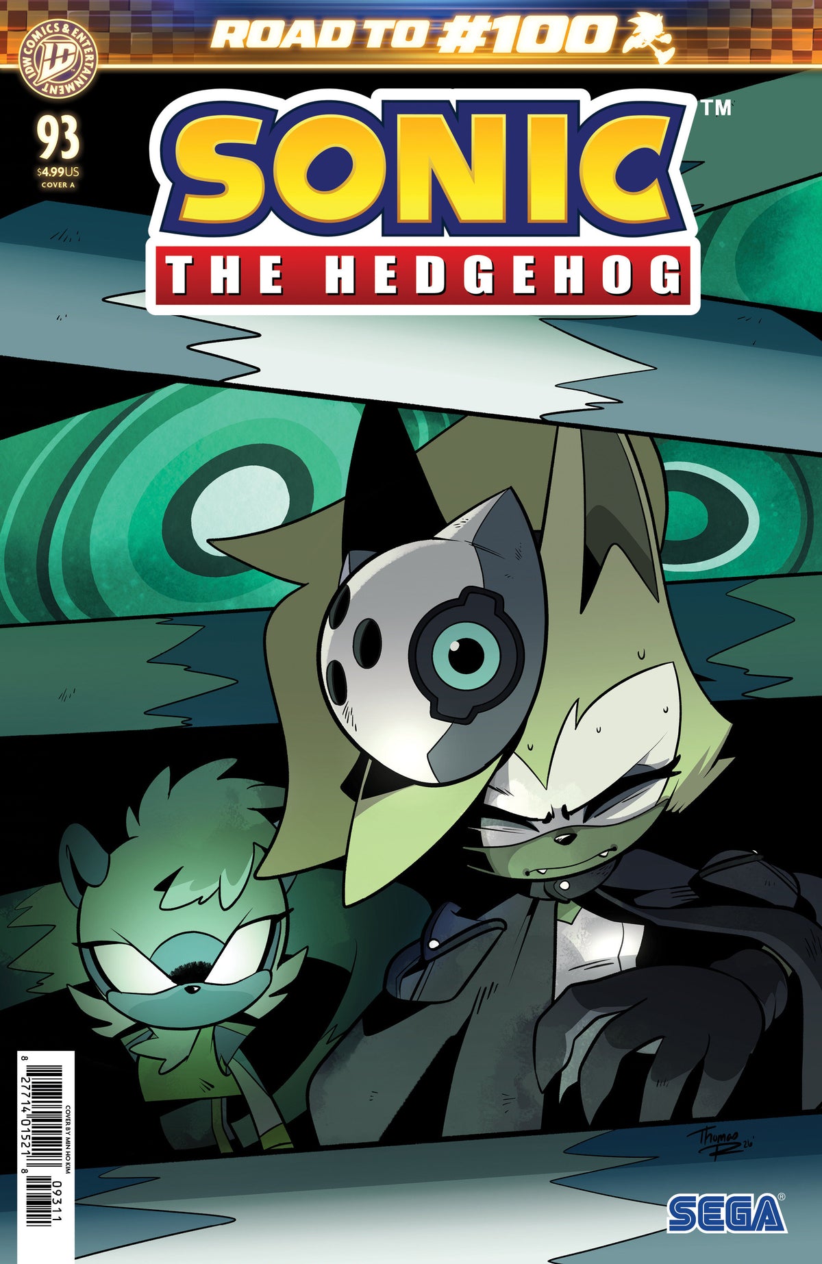Sonic The Hedgehog #93 Cover A (Rothlisberger)