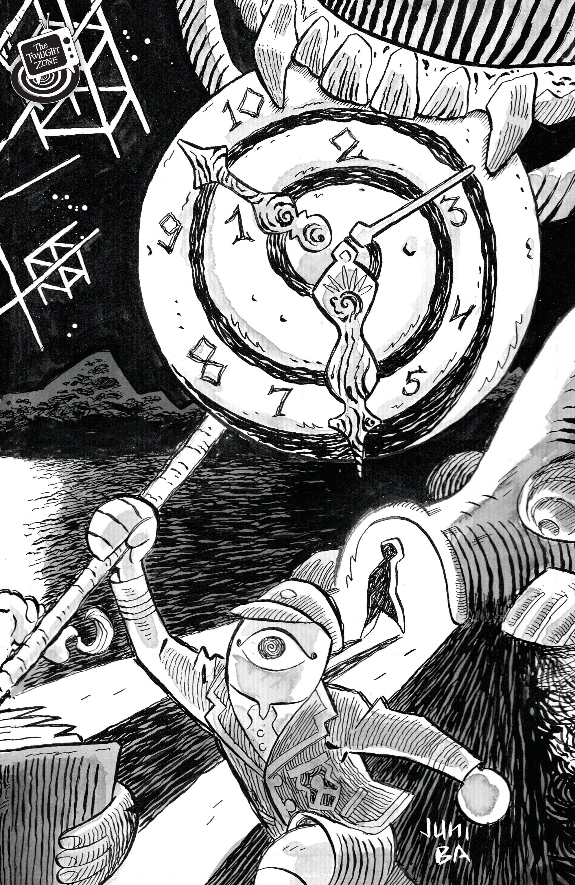 The Twilight Zone #9 Variant B (Ba Connecting Cover)