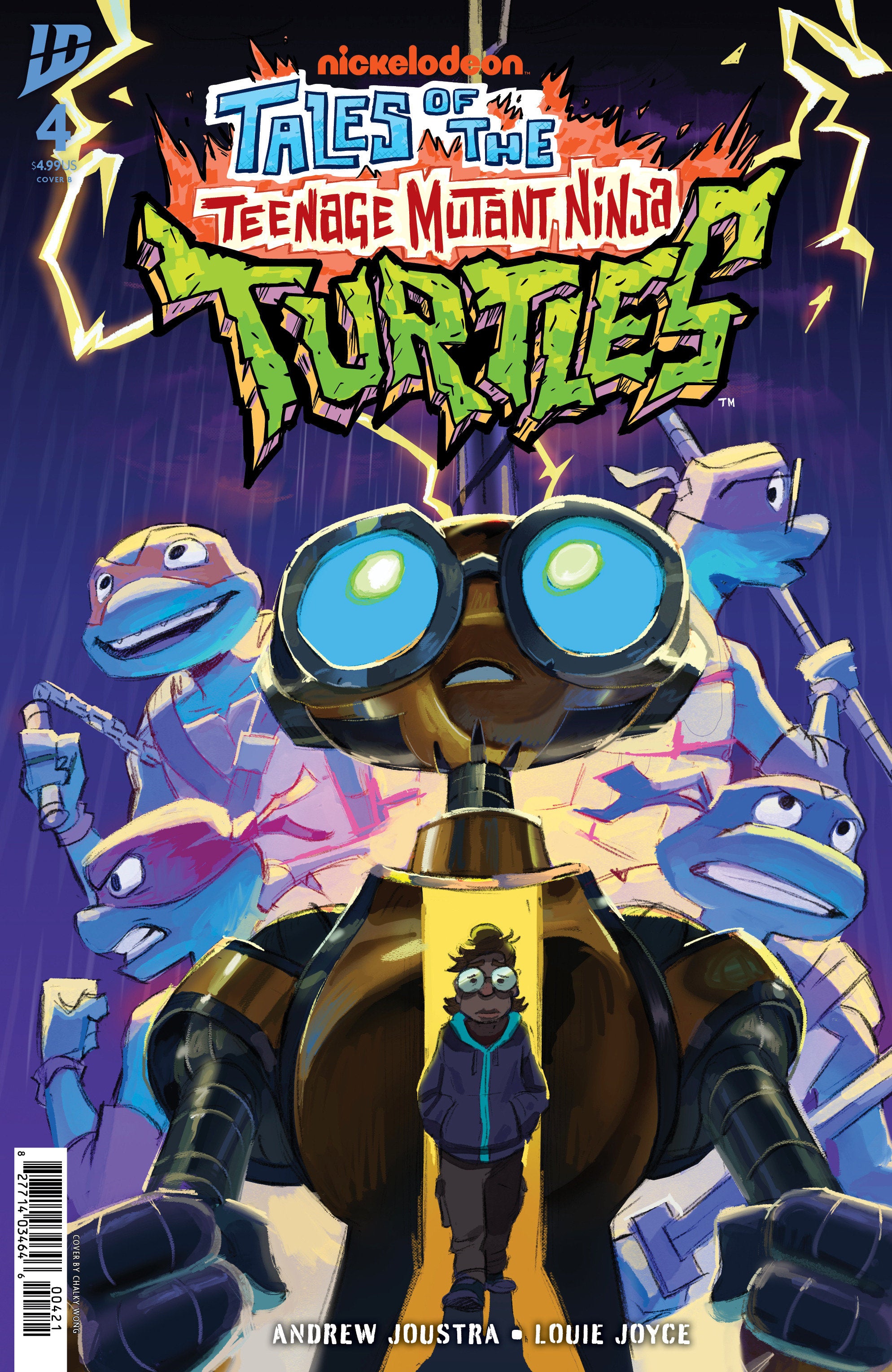 Tales of the Teenage Mutant Ninja Turtles #4 Variant B (Wong)