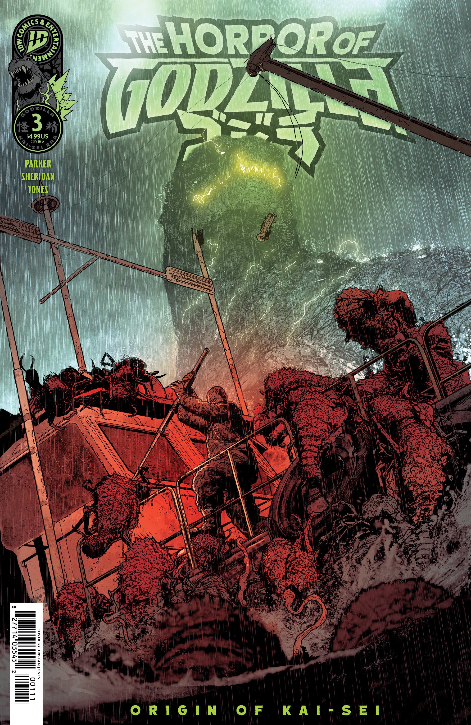 The Horror Of Godzilla [Kai-Sei Era] #3 Cover A (Jones)