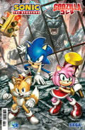 Sonic the Hedgehog x Godzilla #1 Variant E (Suayan)