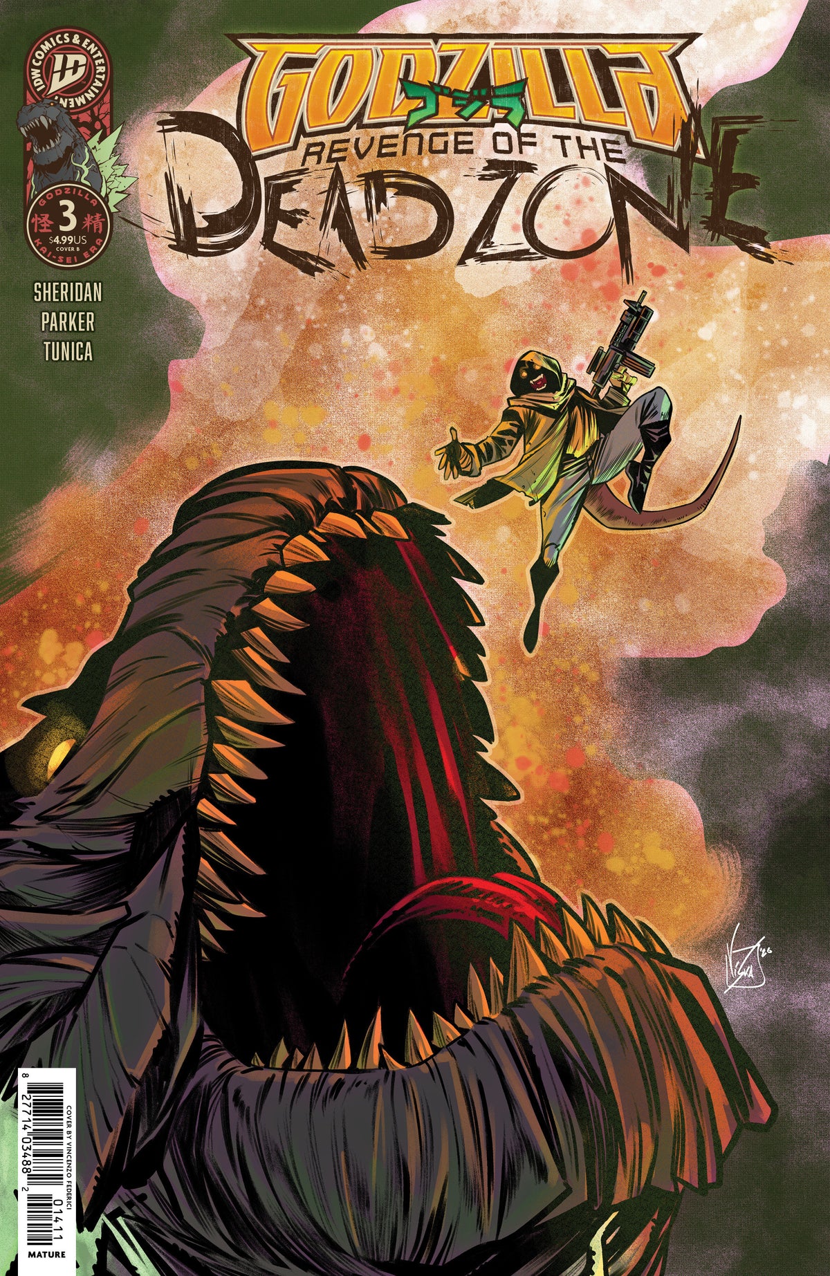 Godzilla: Revenge Of The Deadzone [Kai-Sei Era] #3 Variant B (Federici)