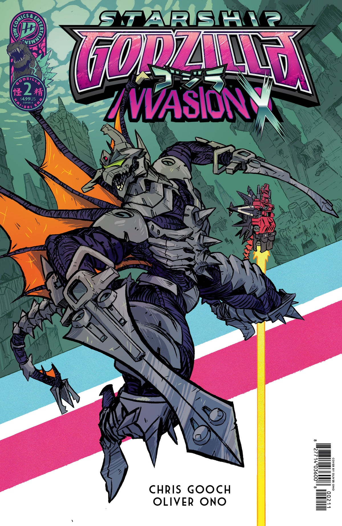 Starship Godzilla: Invasion X [Kai-Sei Era] #2 Cover A (Ono)