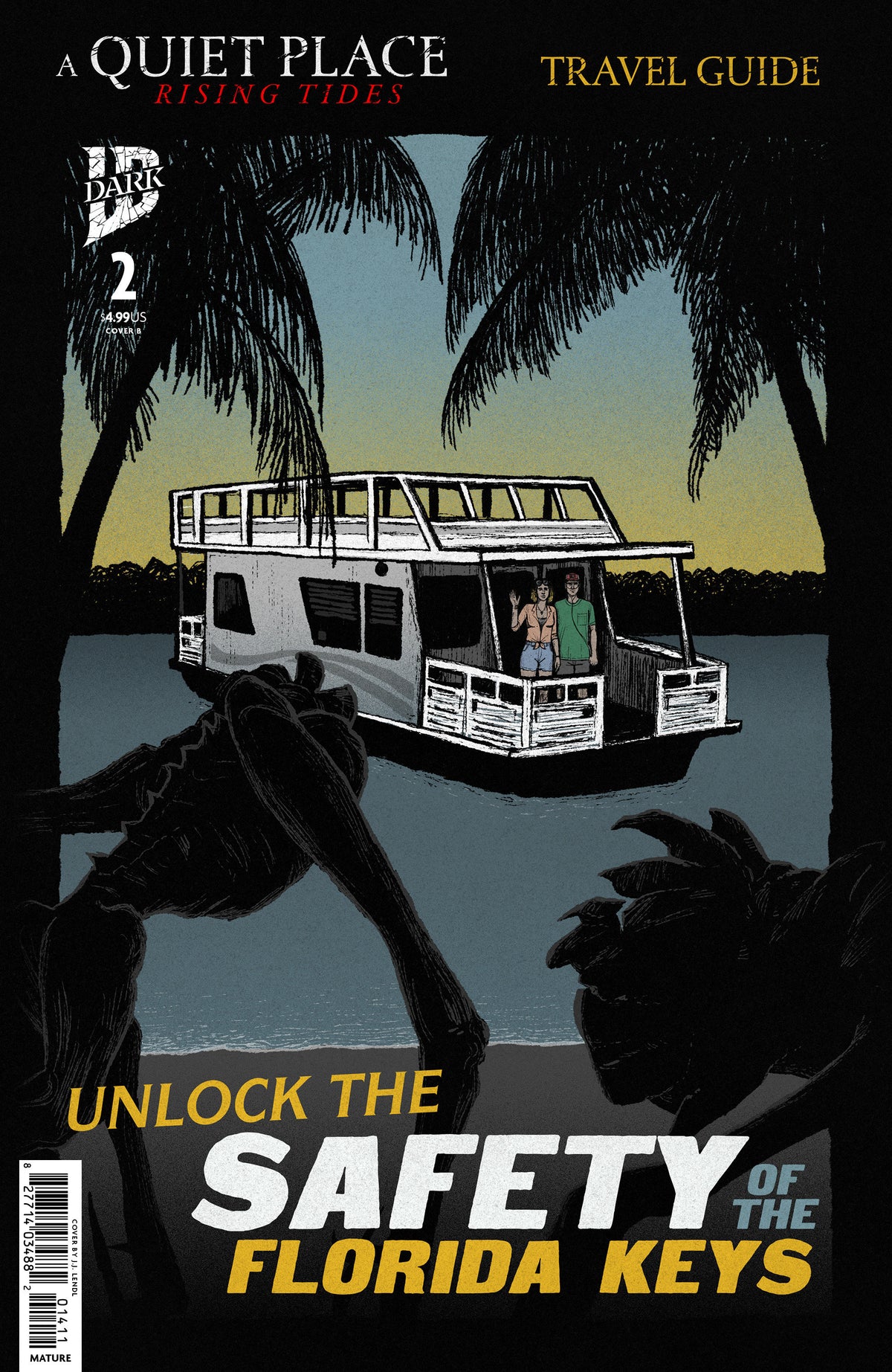 A Quiet Place: Rising Tides #2 Variant B (Lendl Florida Travel Guide Set)