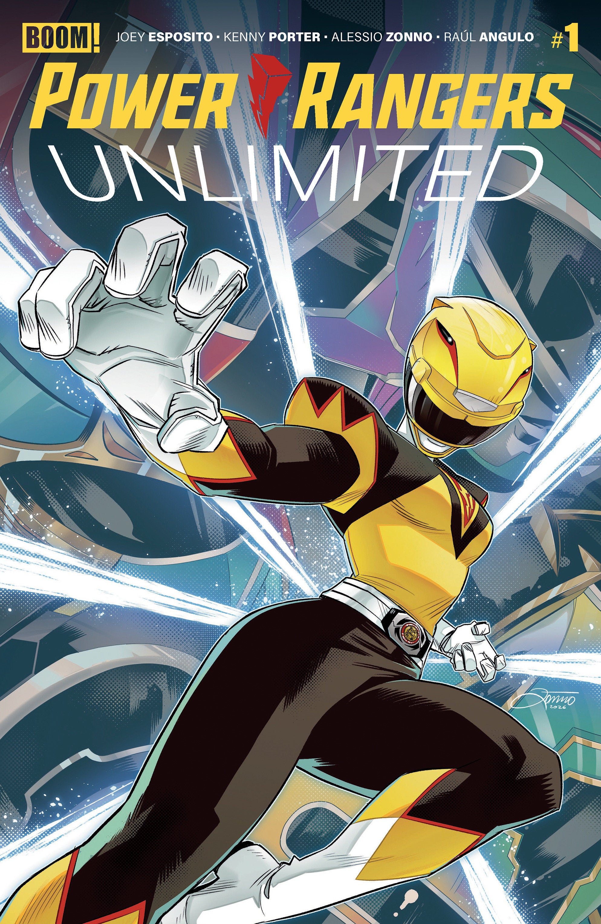 Power Rangers Unlimited #1 Zb 2Nd Printing (Dressed, Zonno)