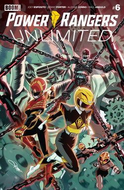 Power Rangers Unlimited #6 A Main (Dressed, Zonno)