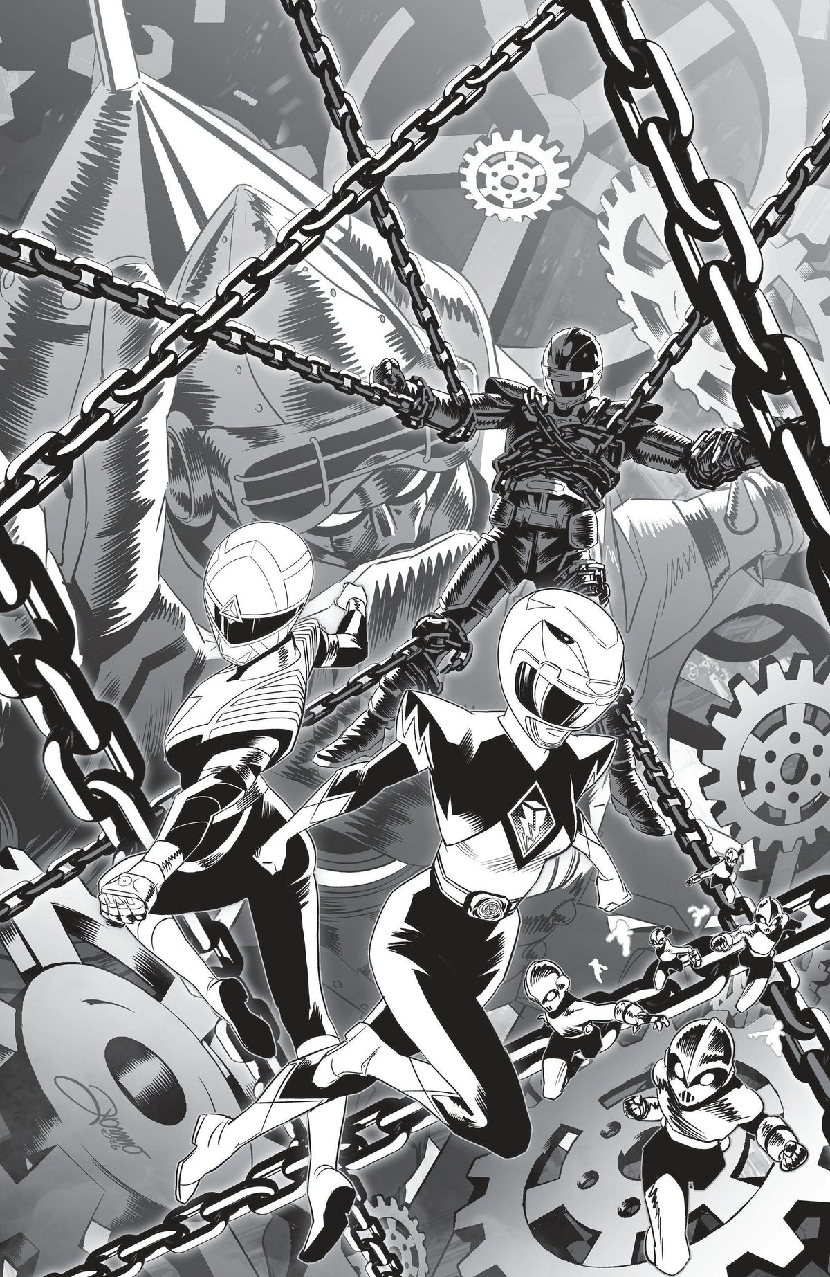Power Rangers Unlimited #6 J Unlimited Variant (Full Art, Zonno)