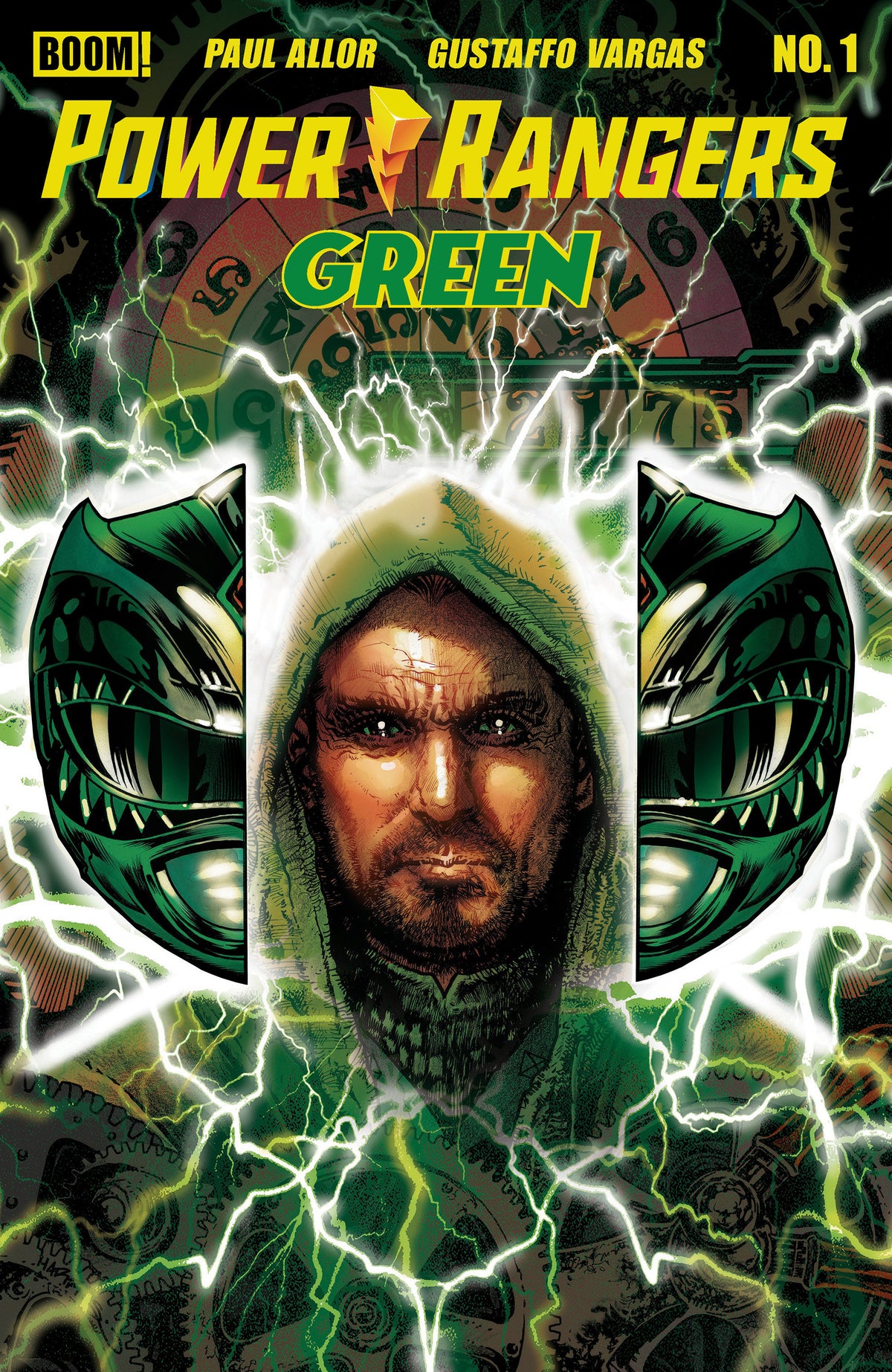 Power Rangers Green #1 Zb 2nd Printing (Dressed, Harris)