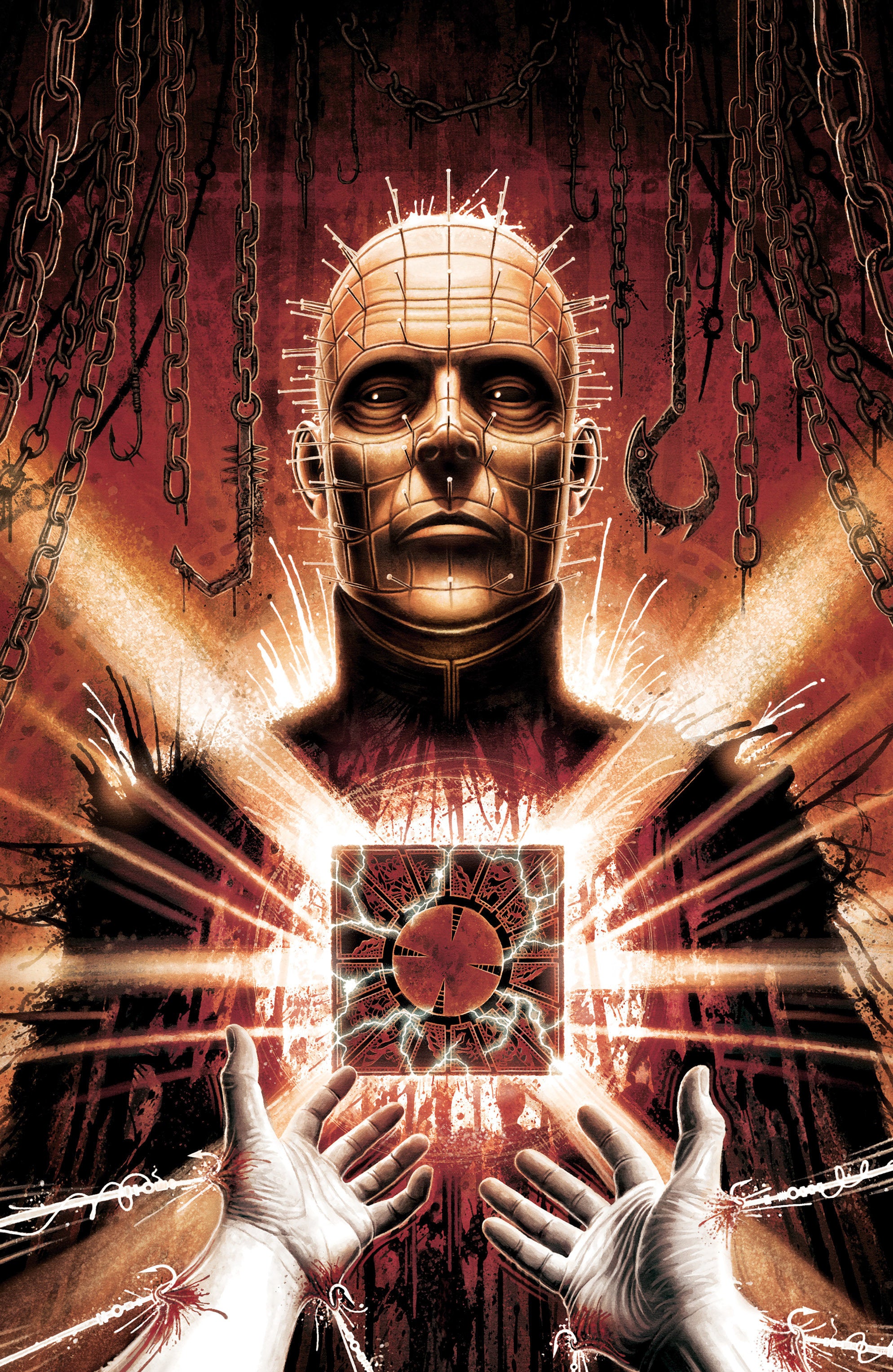 Hellraiser: Resurrections - New Wounds #1 F Unlimited Variant (Full Art, Simpson)