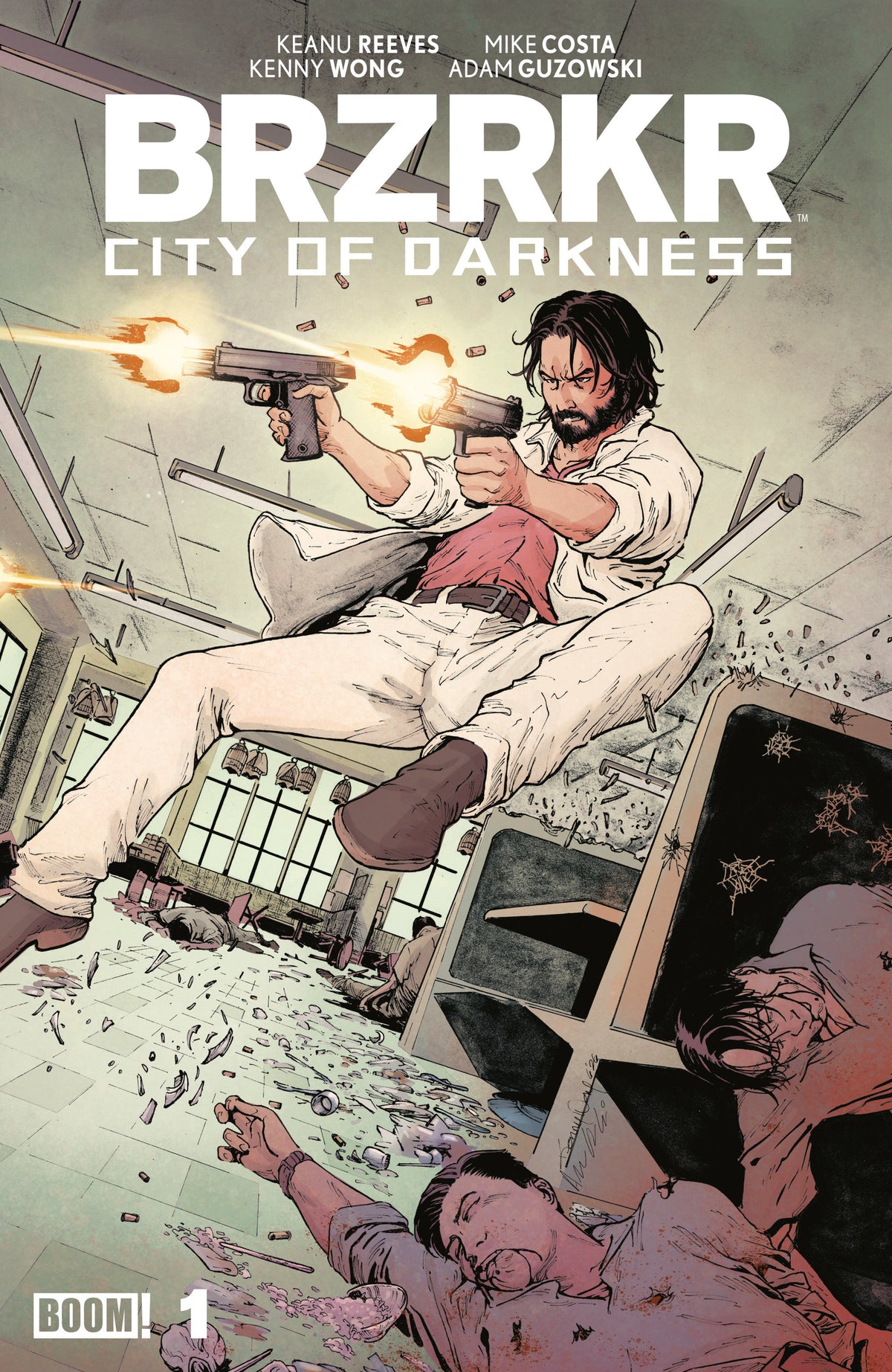 Brzrkr: City Of Darkness #1 A Main (Dressed, Wong)
