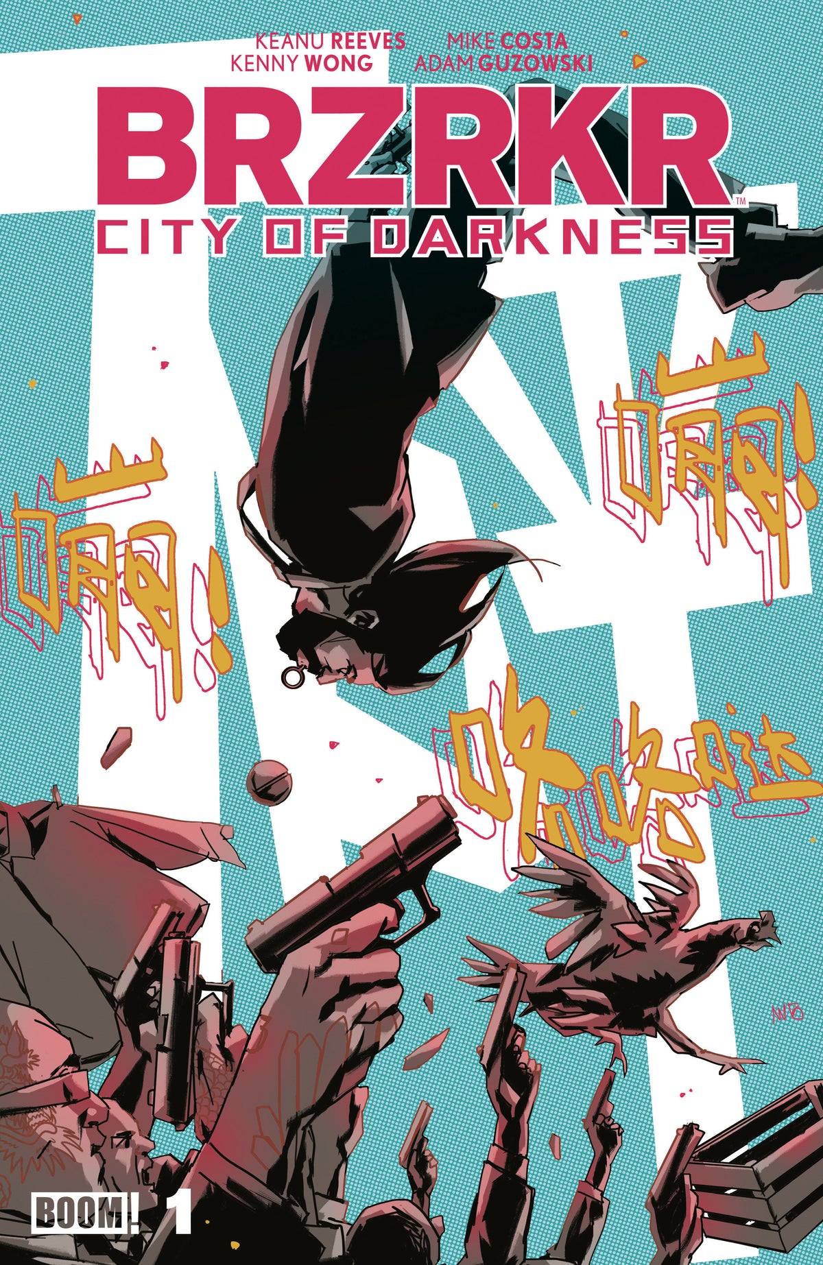 Brzrkr: City Of Darkness #1 B Variant (Dressed, Fuso)