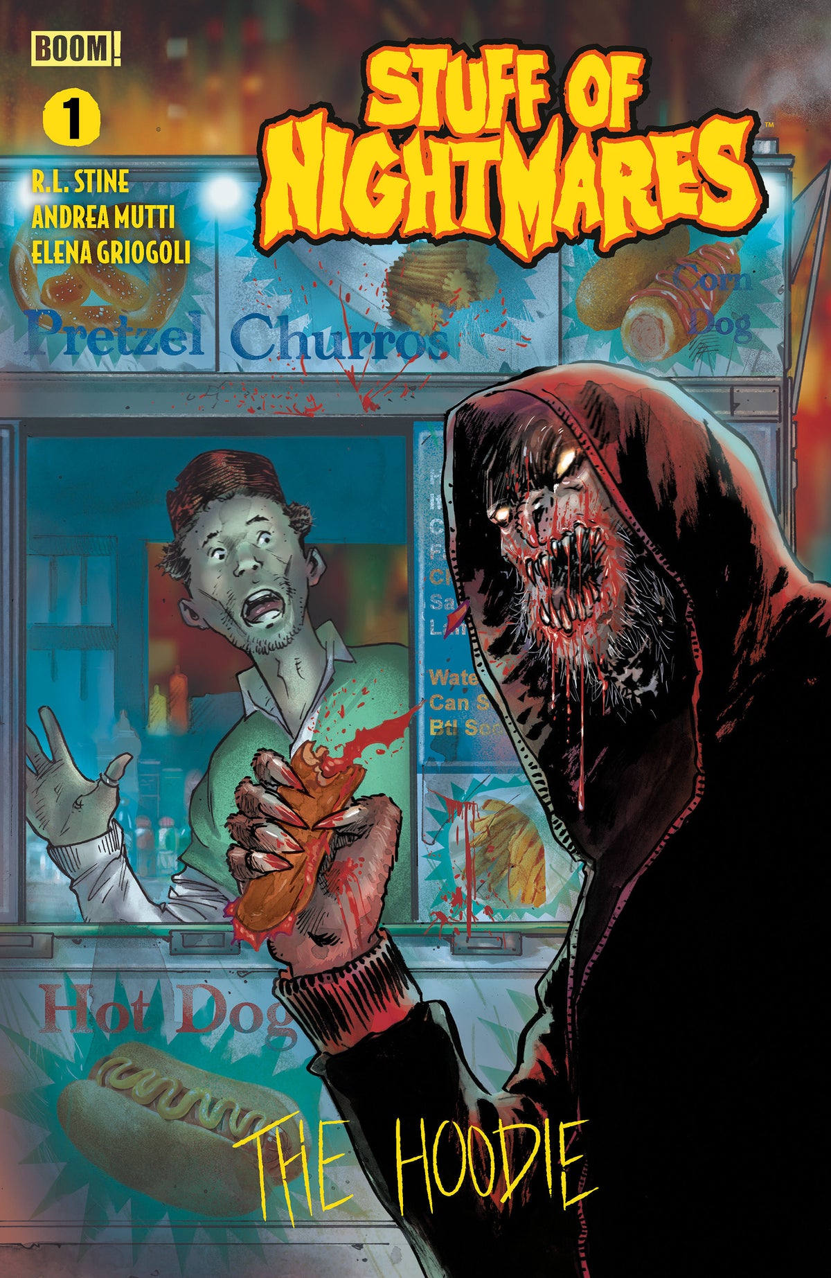 Stuff Of Nightmares: The Hoodie #1 B Variant (Dressed, Mutti)
