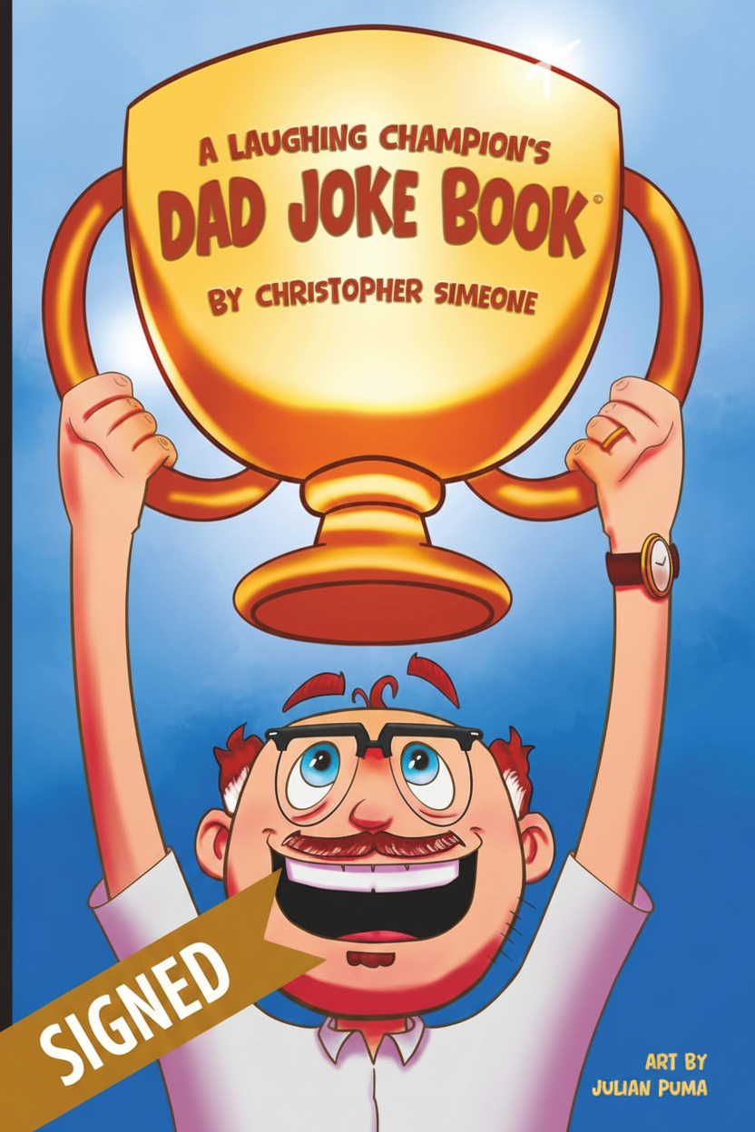 A Laughing Champion's Dad Joke Book