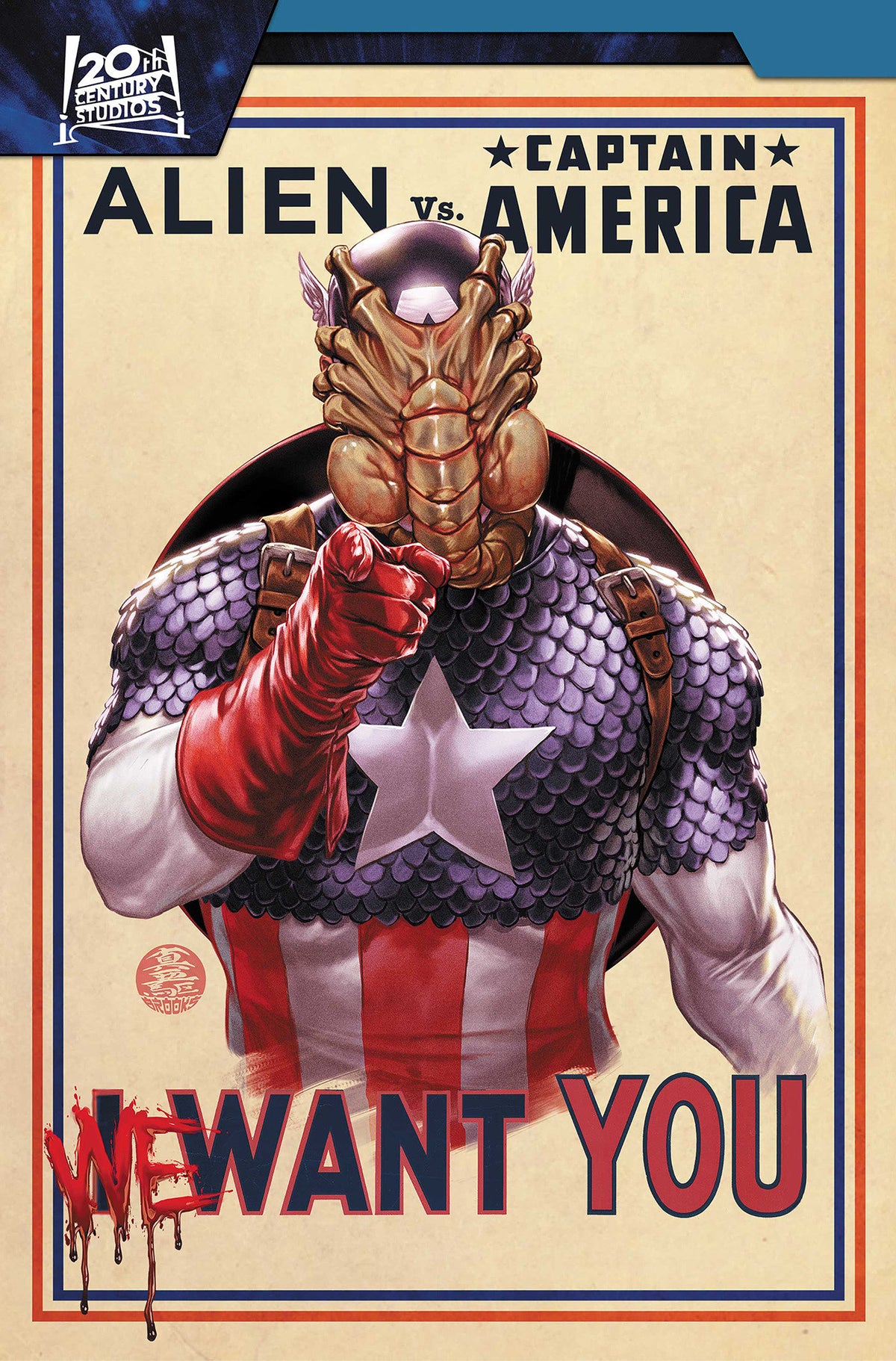 Alien Vs. Captain America