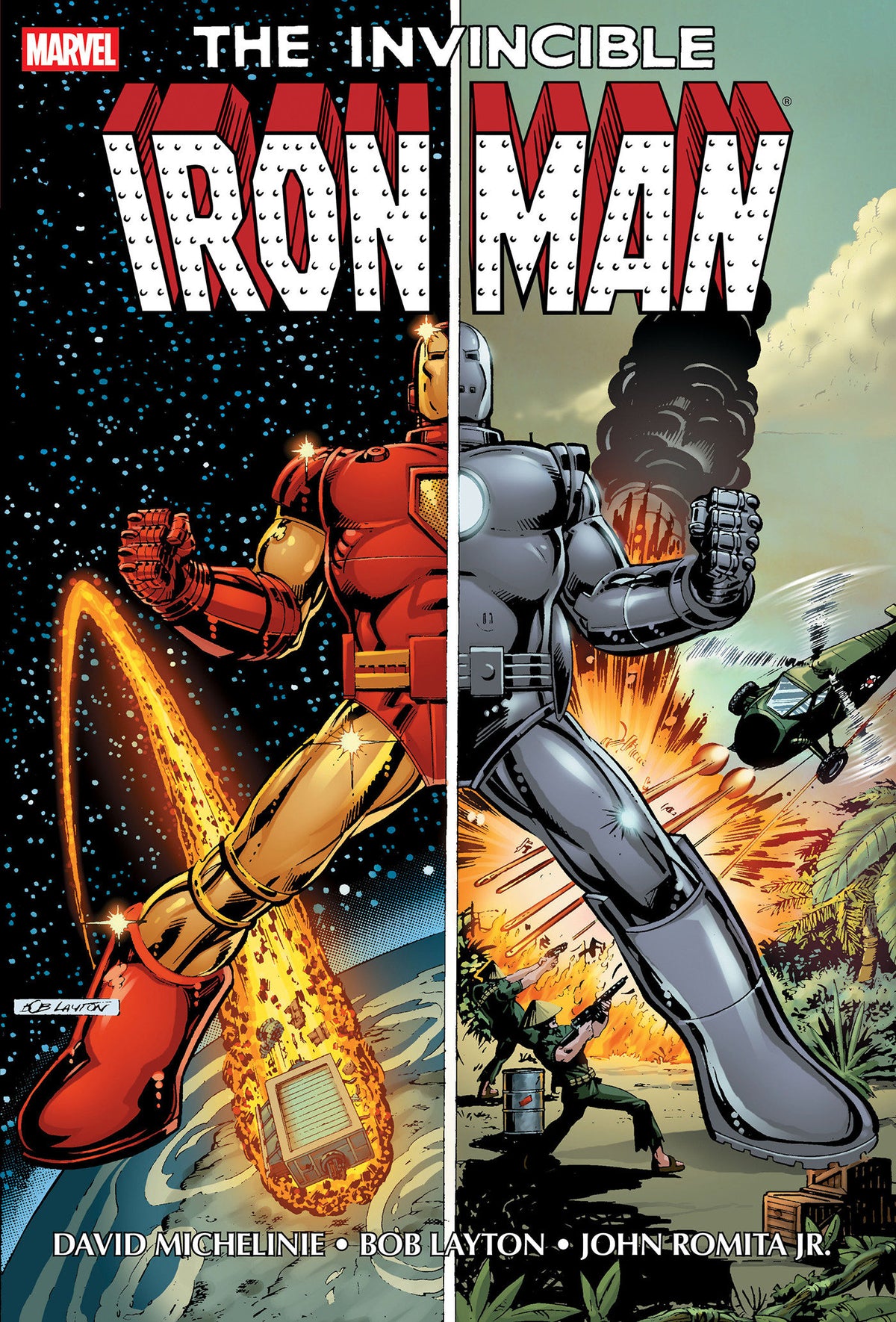 Iron Man By Michelinie, Layton & Romita Jr. Omnibus Vol. 1 Bob Layton Cover [New Printing, DM Only]