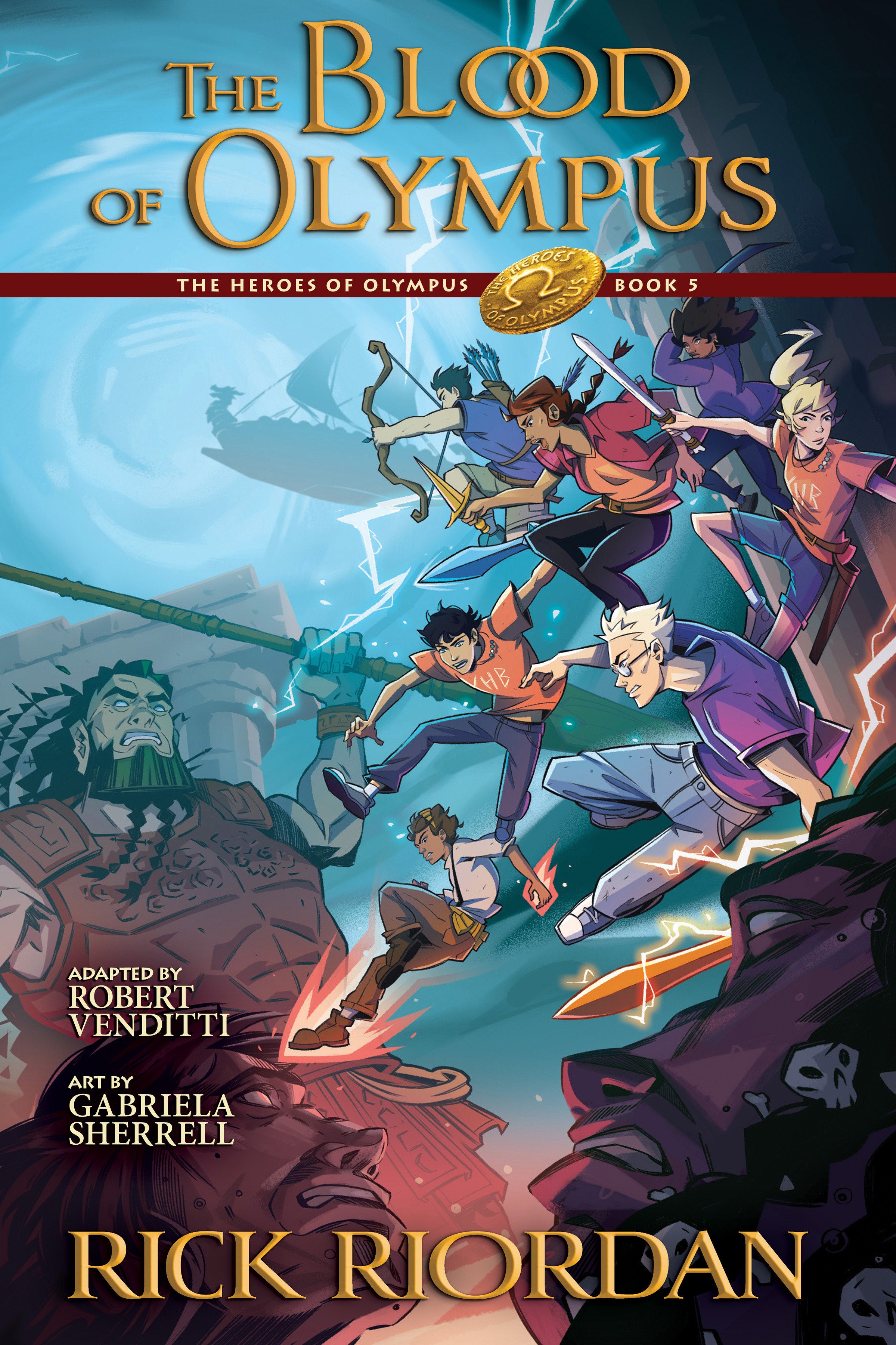 Heroes Of Olympus, The, Book Five: The Blood Of Olympus, The Graphic Novel
