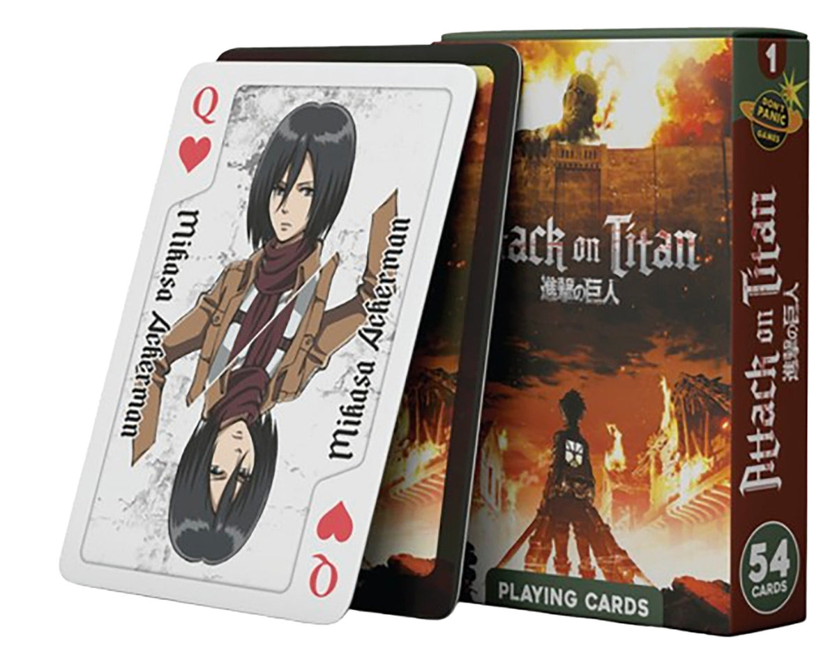 Attack On Titan - Playing Cards
