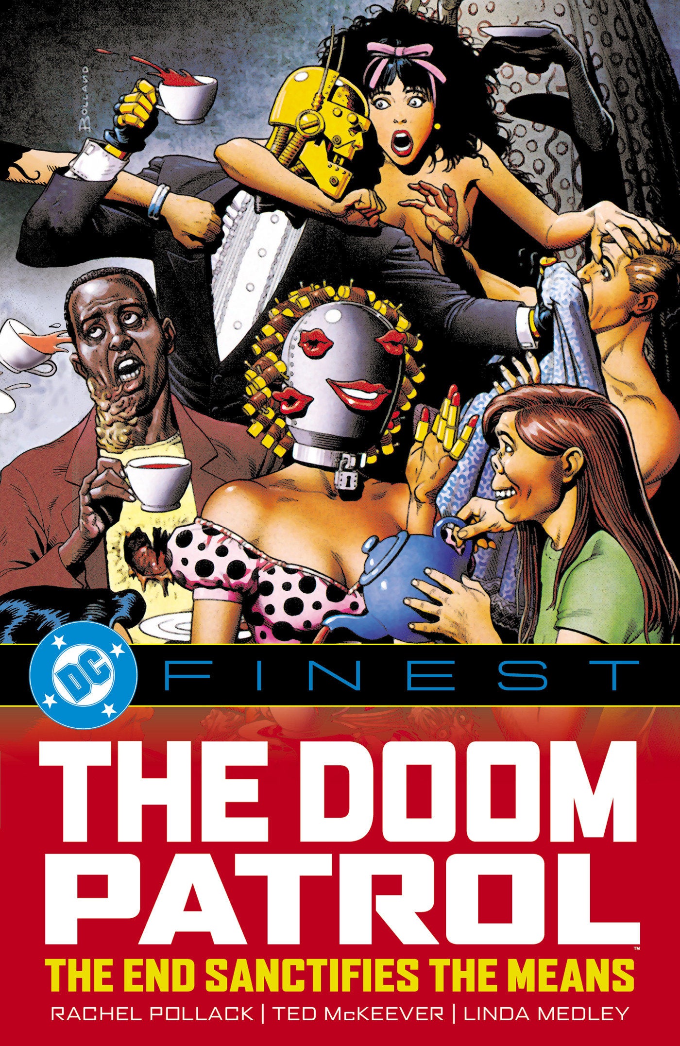 Dc Finest: Doom Patrol: The End Sanctifies The Means
