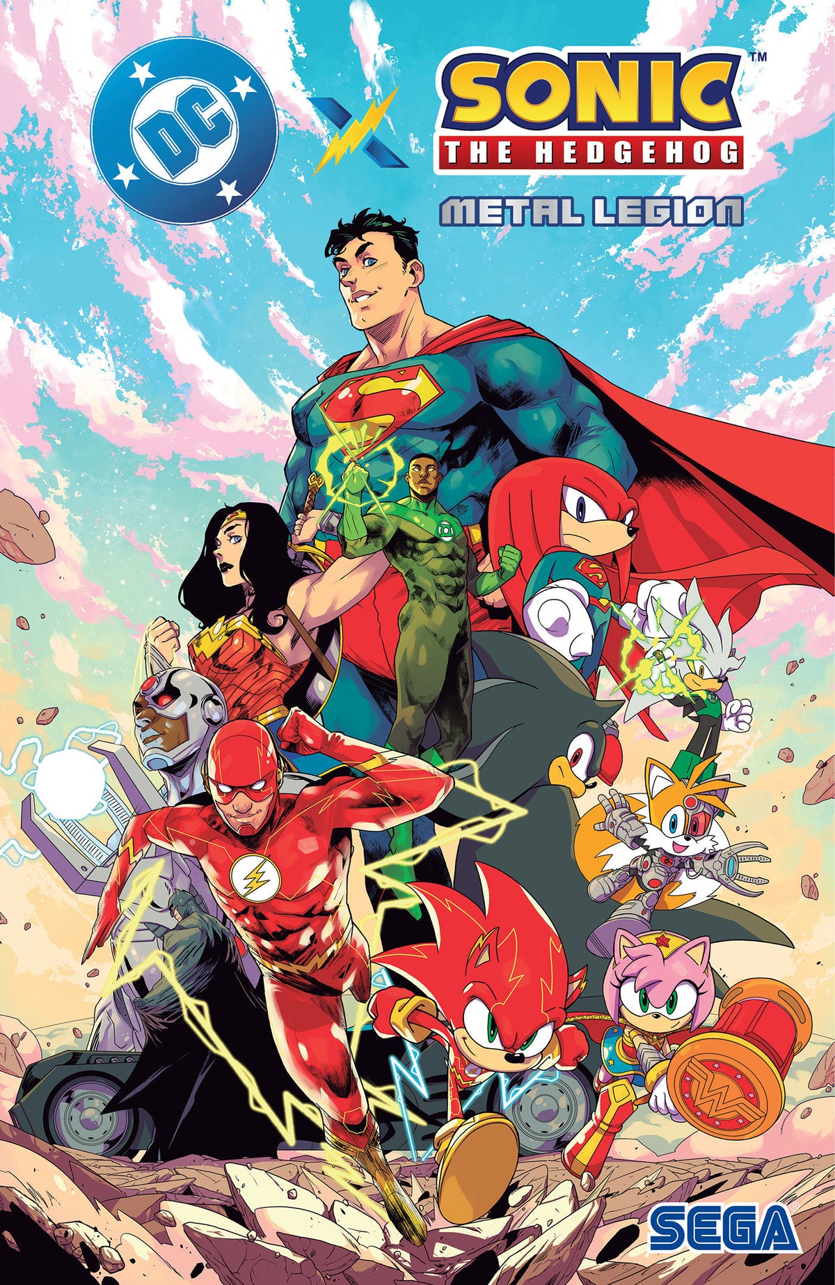 DC X Sonic The Hedgehog: Metal Legion