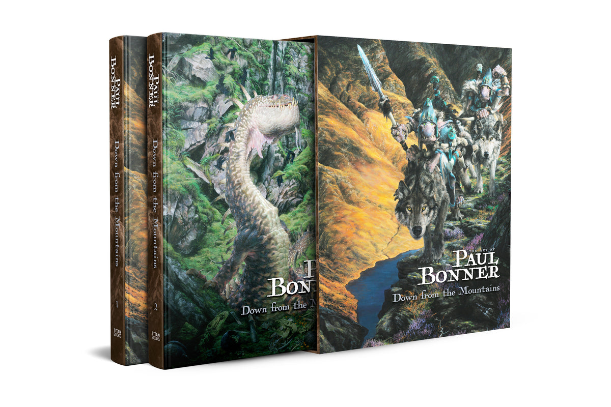 The Art Of Paul Bonner: Down From The Mountains