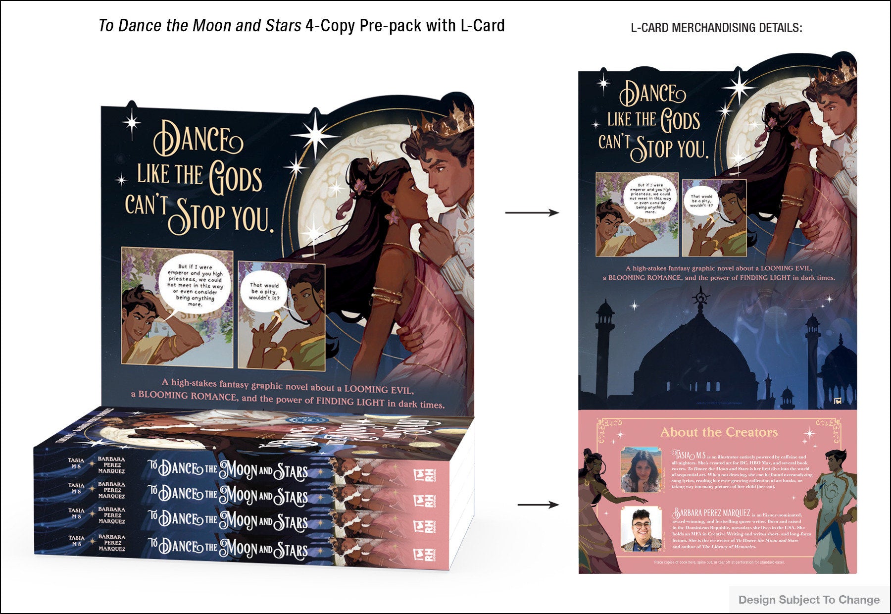 To Dance the Moon and Stars 4-Copy Pre-Pack with L-Card