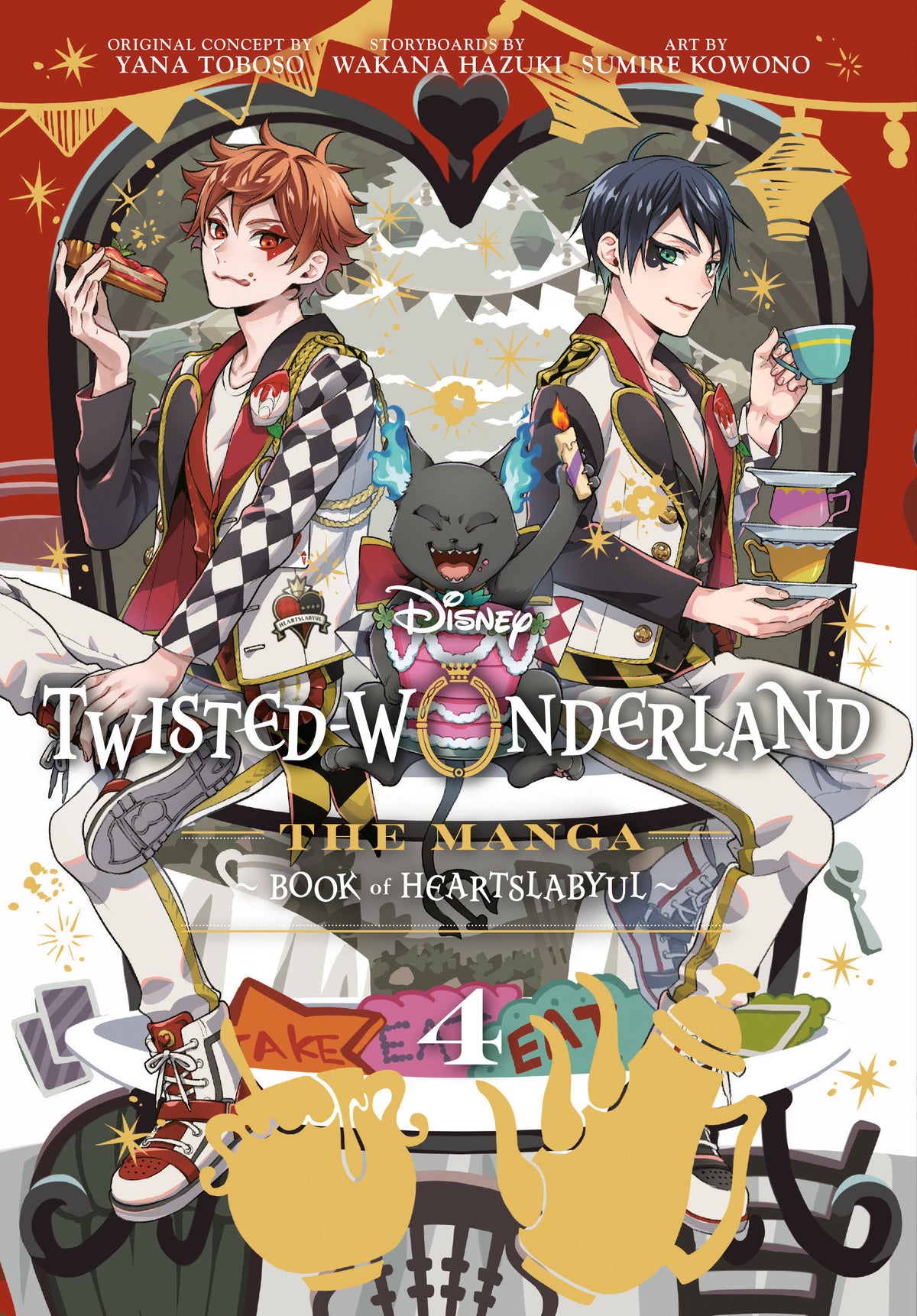 Twisted-Wonderland: Book Of Heartslabyul (The Manga), Vol. 4