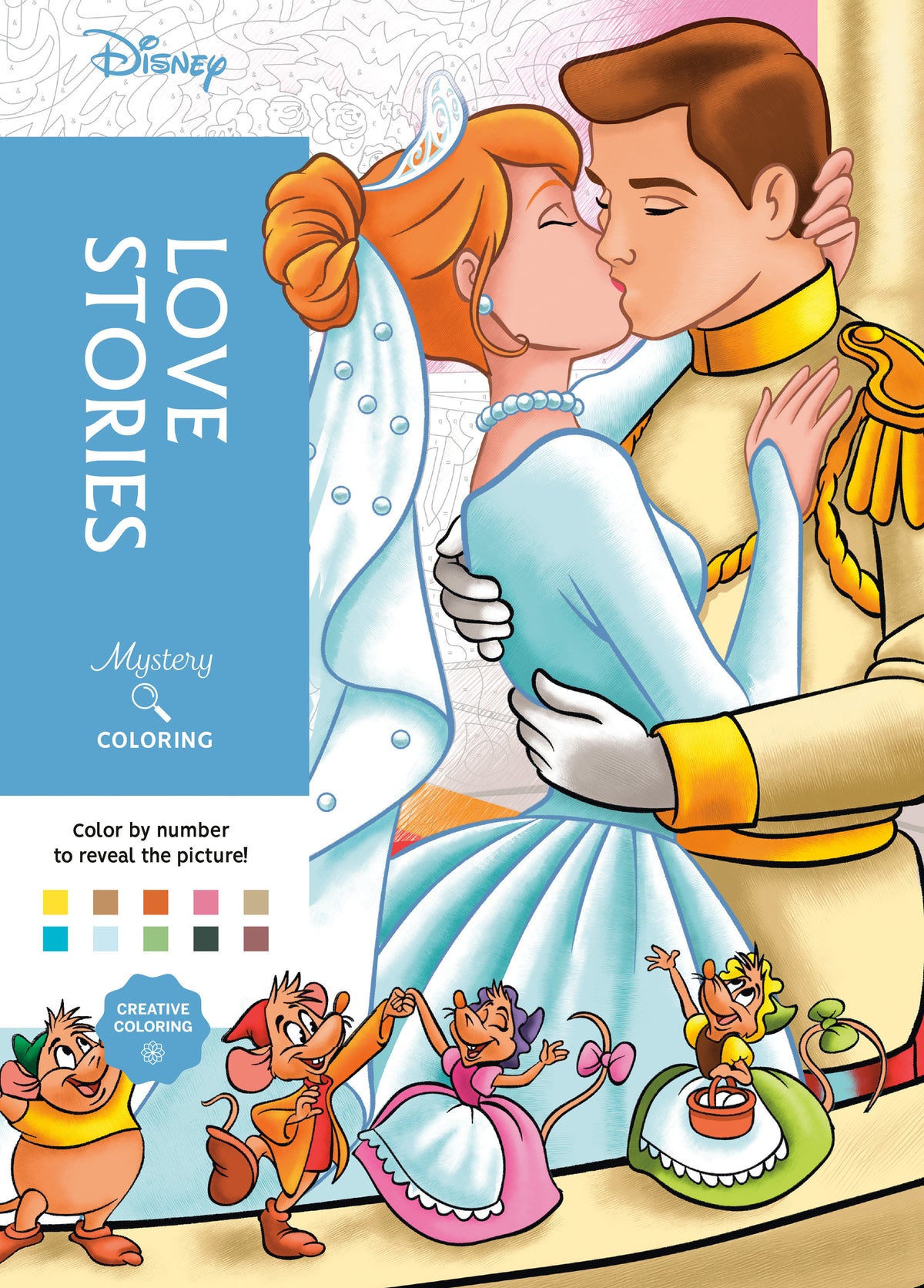 Disney Mystery Coloring: Love Stories