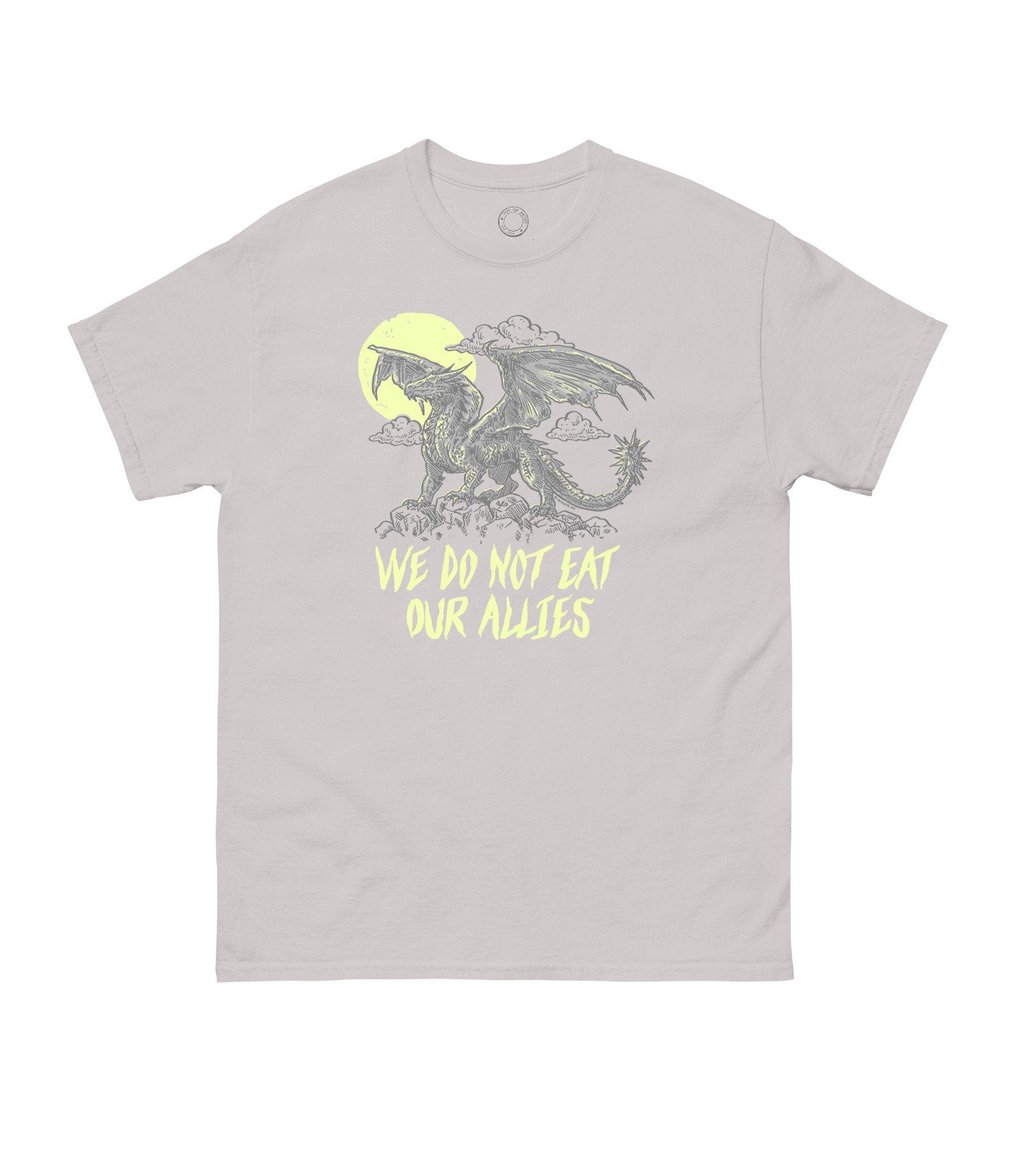Rebecca Yarros's Fourth Wing: We Do Not Eat Our Allies Unisex T-Shirt Medium